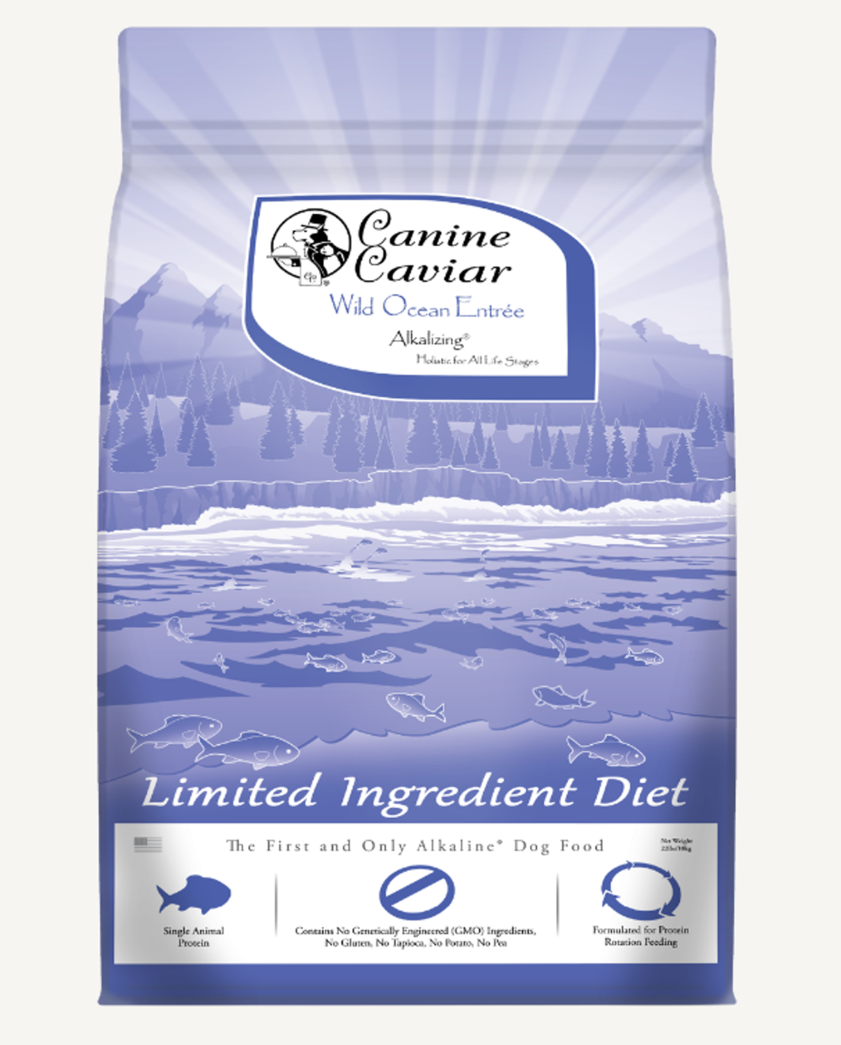 Canine Caviar Wild Ocean Limited Ingredient Alkaline Entree All Life Stages Dog Food