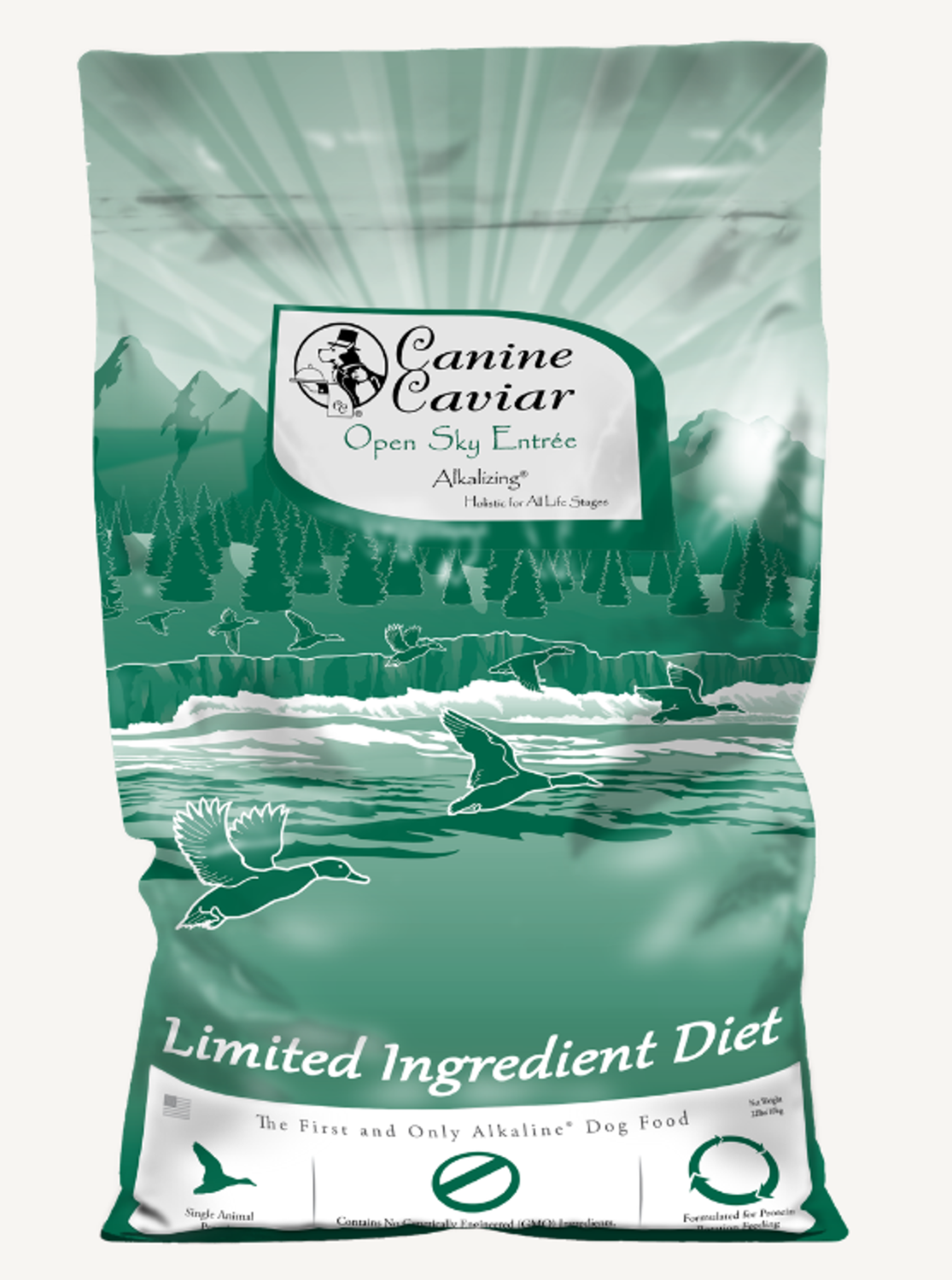 Canine Caviar Open Sky Limited Ingredient Alkaline Entree All Life Stages Dog Food