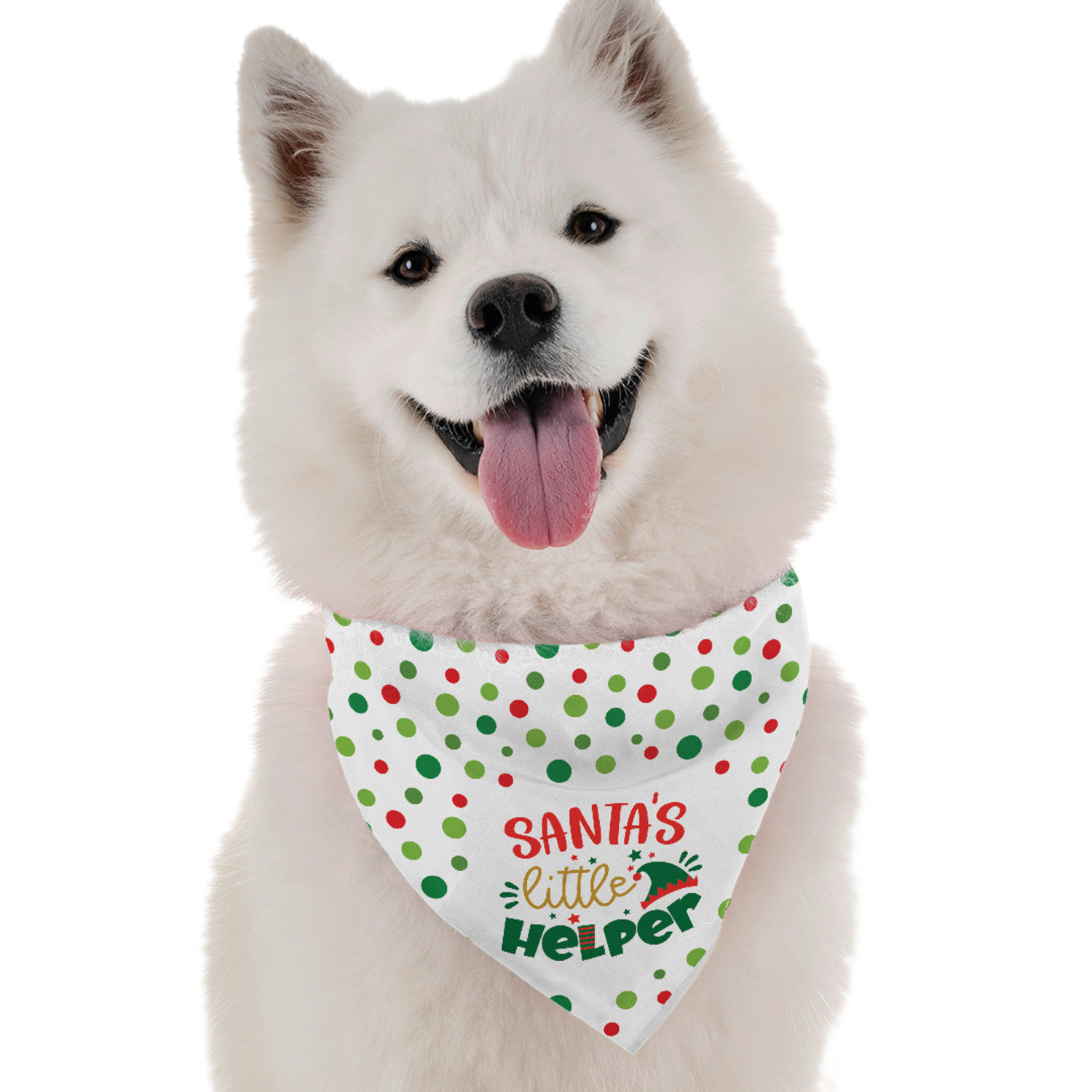 Bandoggies Santa's Little Helper Dog Bandanas