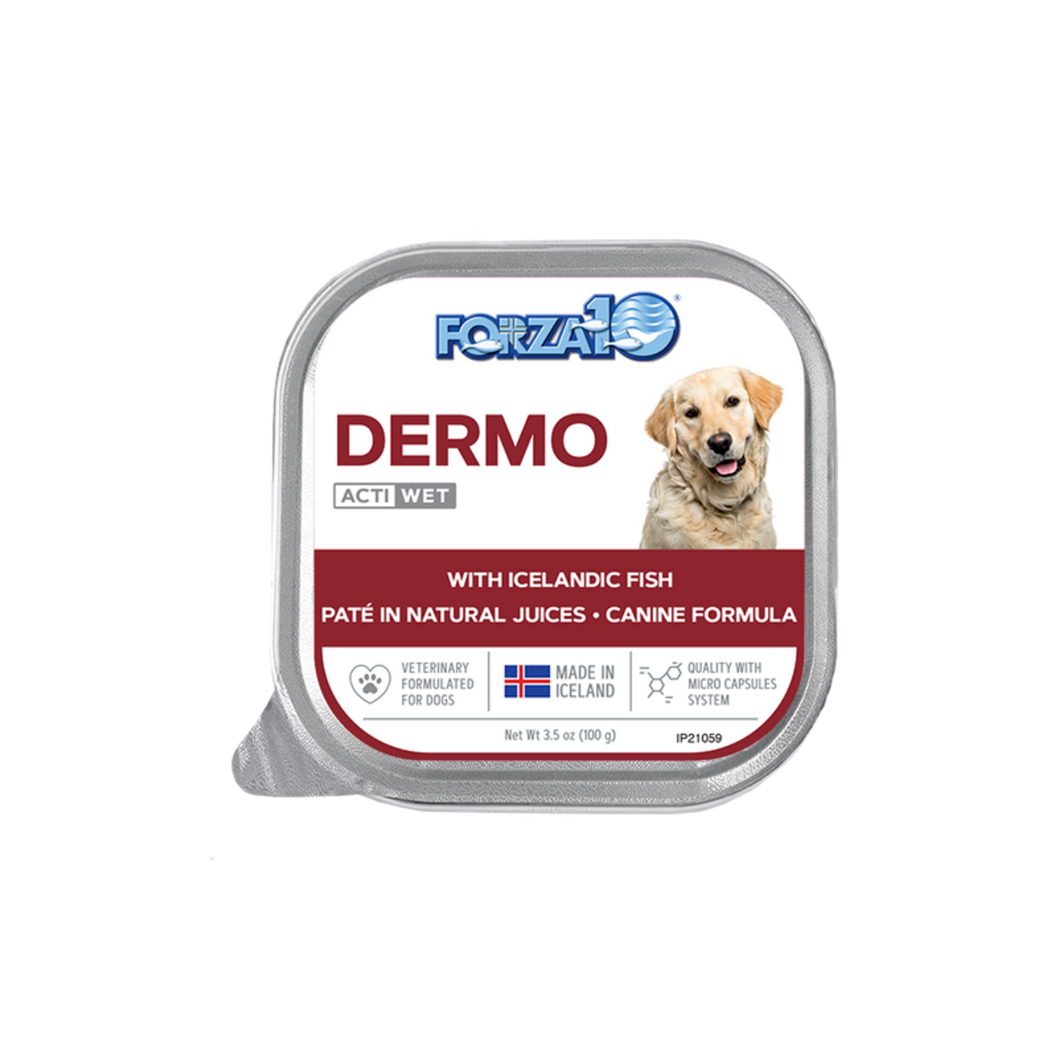 Forza10 Forza10 ActiWet Dermo Icelandic Fish Recipe Canned Dog Food Dog Food