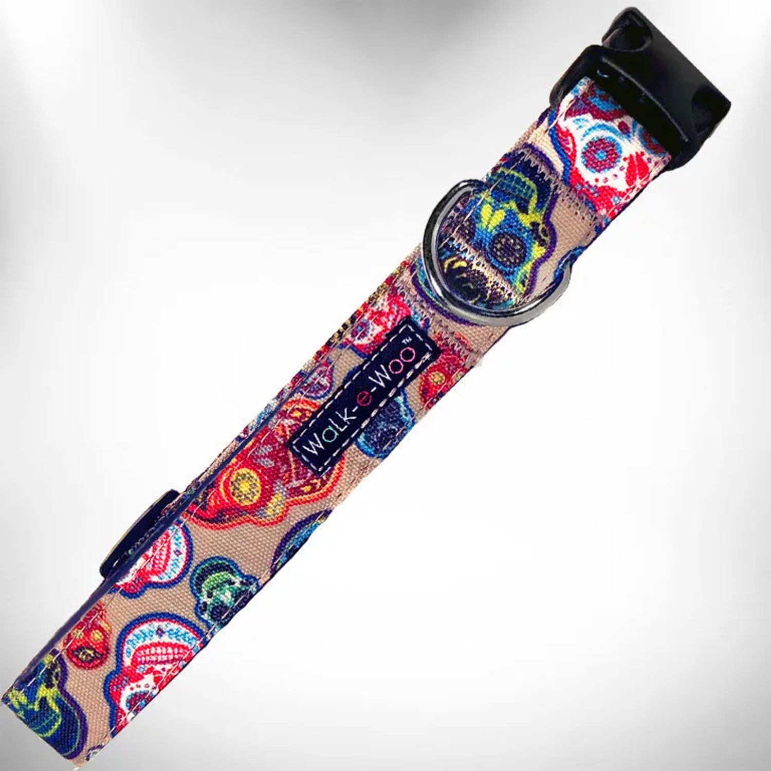 WalkeWoo Ltd Day of the Dead - Dog Collars Dog Collars