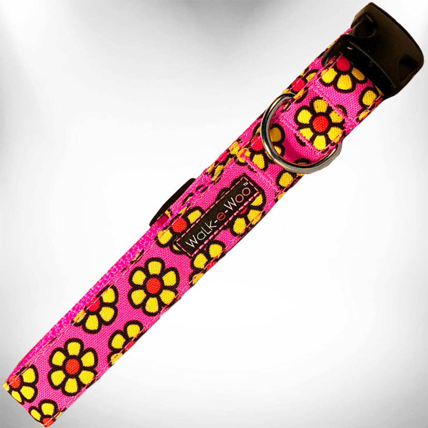 WalkeWoo Ltd Flower Dog Collars Dog Collars