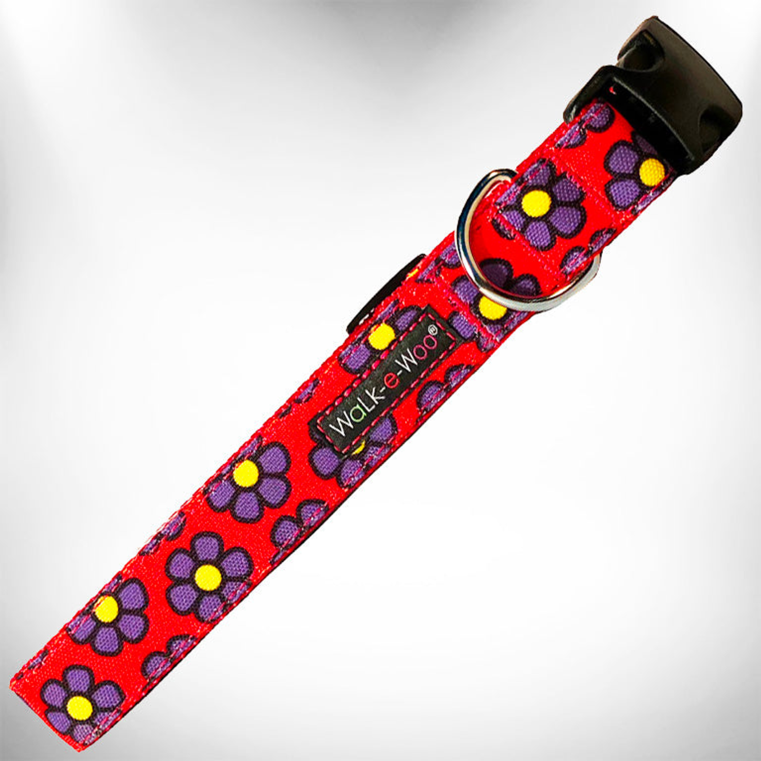 WalkeWoo Ltd Flower Dog Collars Dog Collars