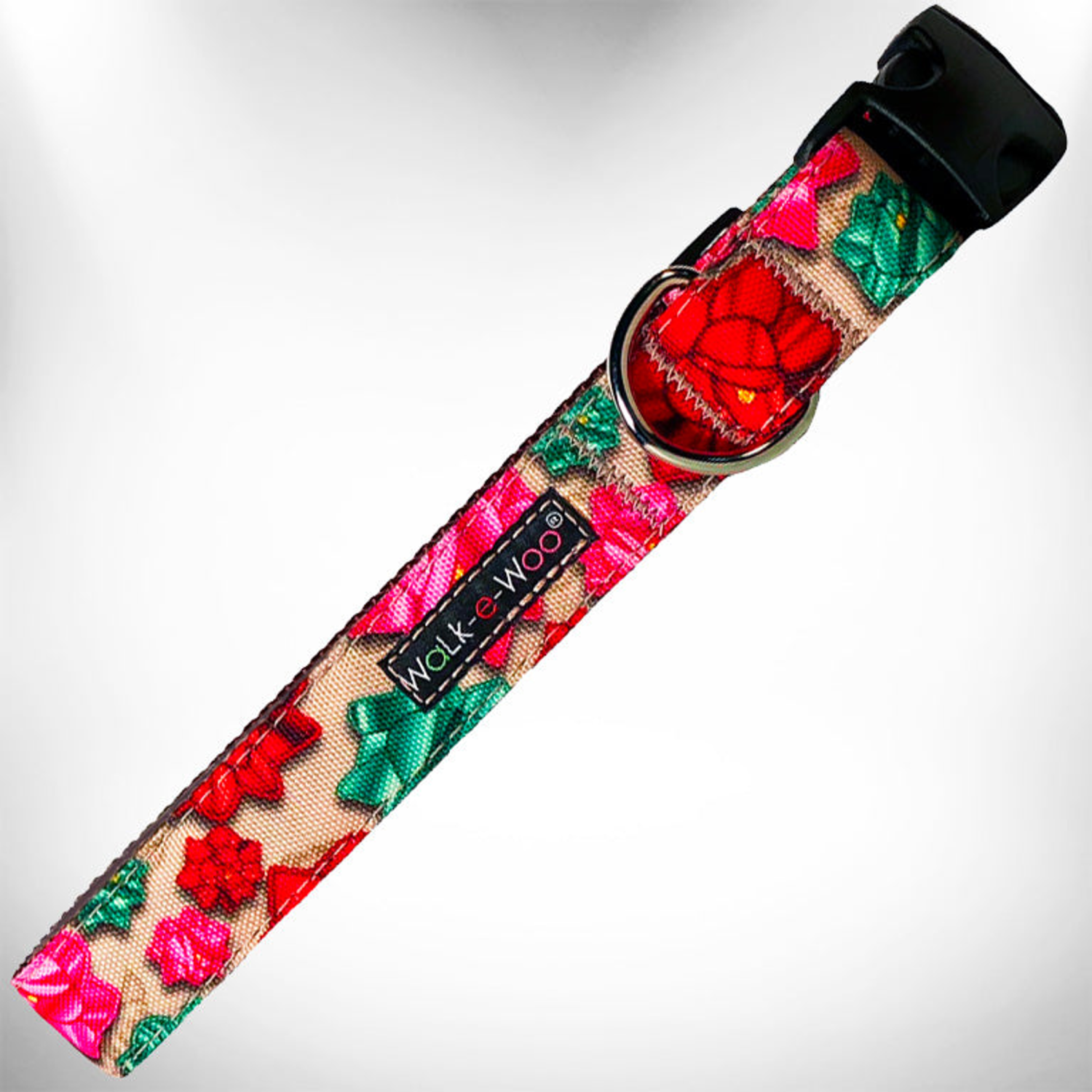 WalkeWoo Ltd Flower Dog Collars Dog Collars