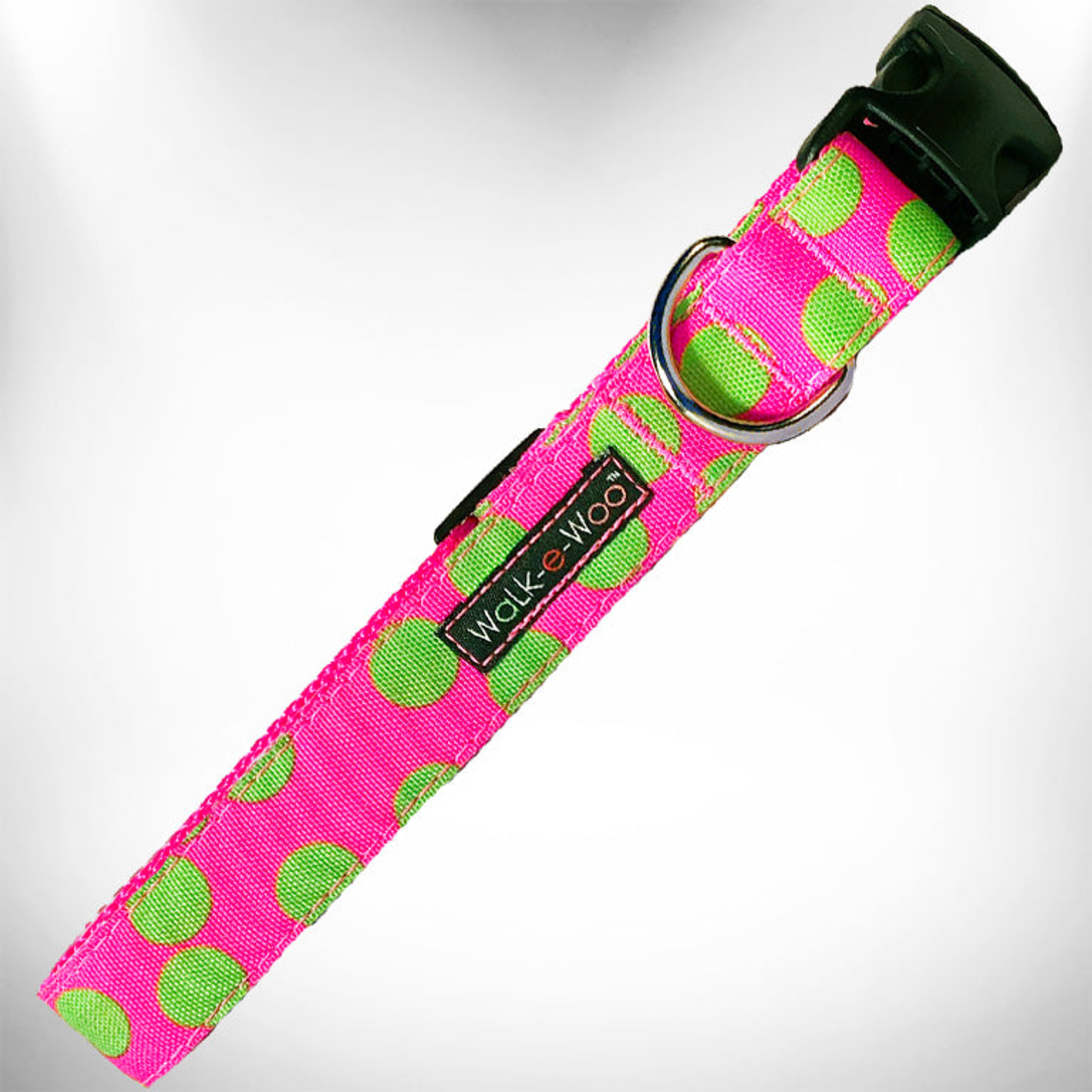 WalkeWoo Ltd Polka Dot Dog - Neon Collars Dog Collars