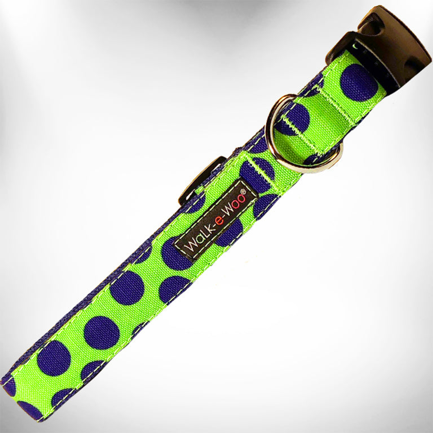 WalkeWoo Ltd Polka Dot Dog - Neon Collars Dog Collars