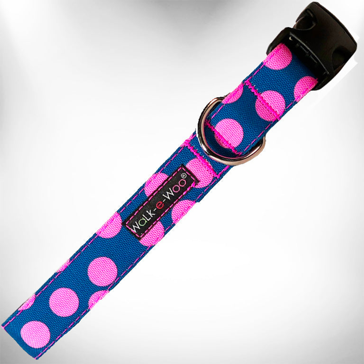 WalkeWoo Ltd Polka Dot Dog Collars Dog Collars