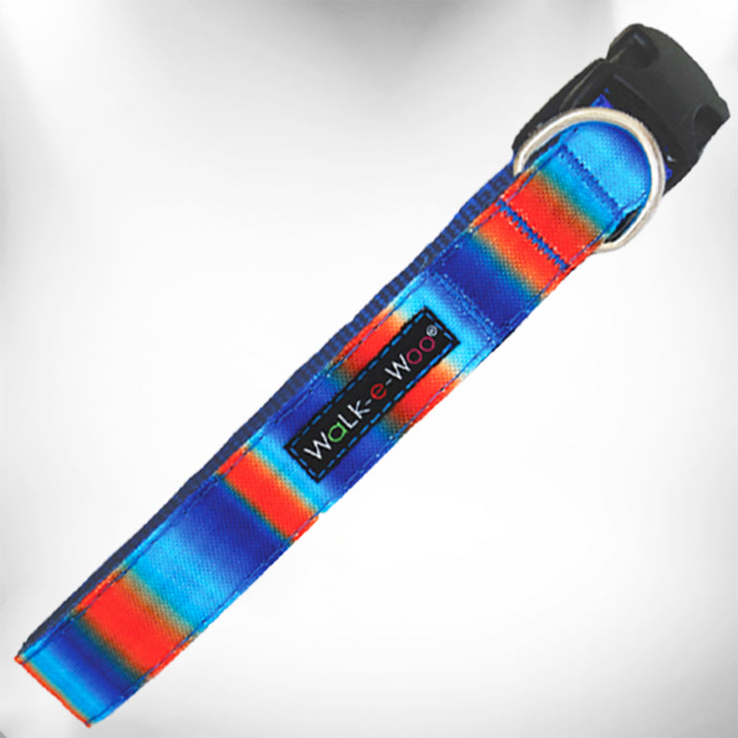WalkeWoo Ltd Tie Dye Dog Collars Dog Collars