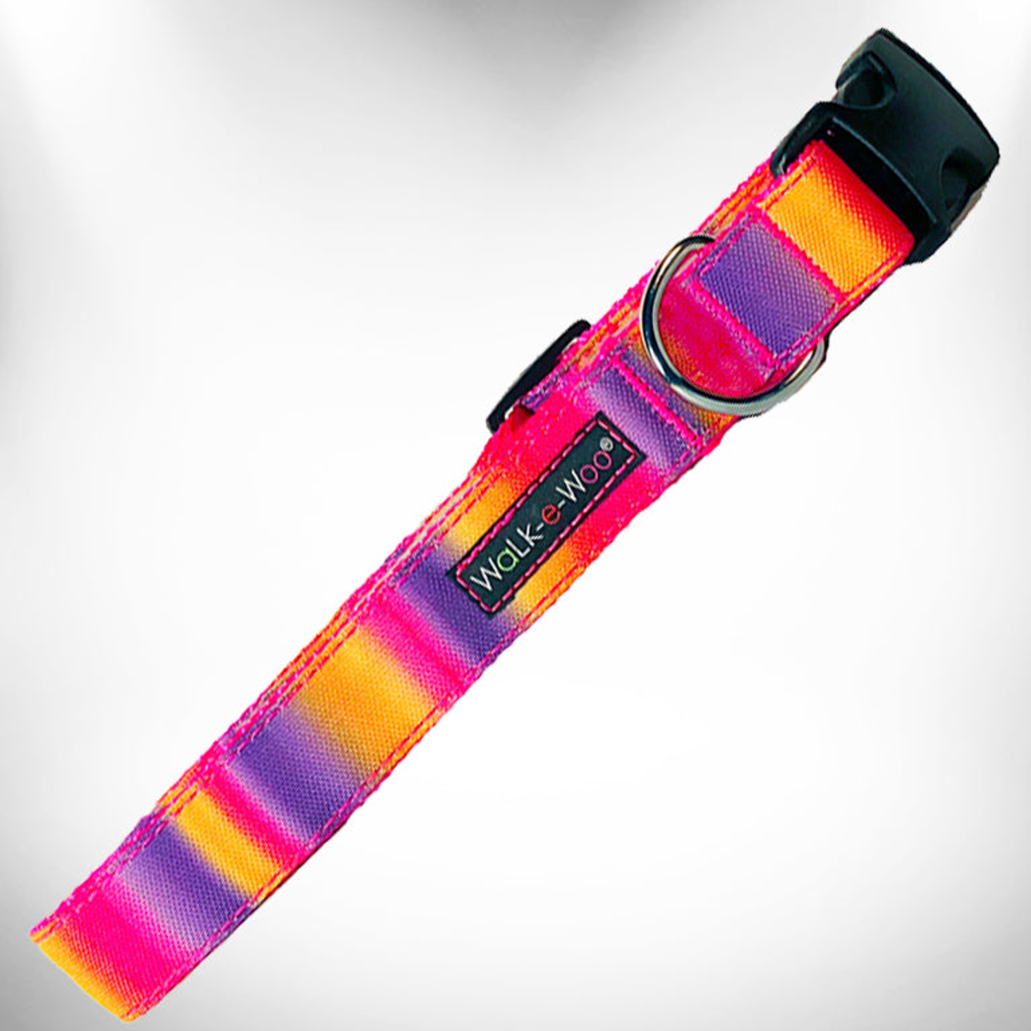 WalkeWoo Ltd Tie Dye Dog Collars Dog Collars