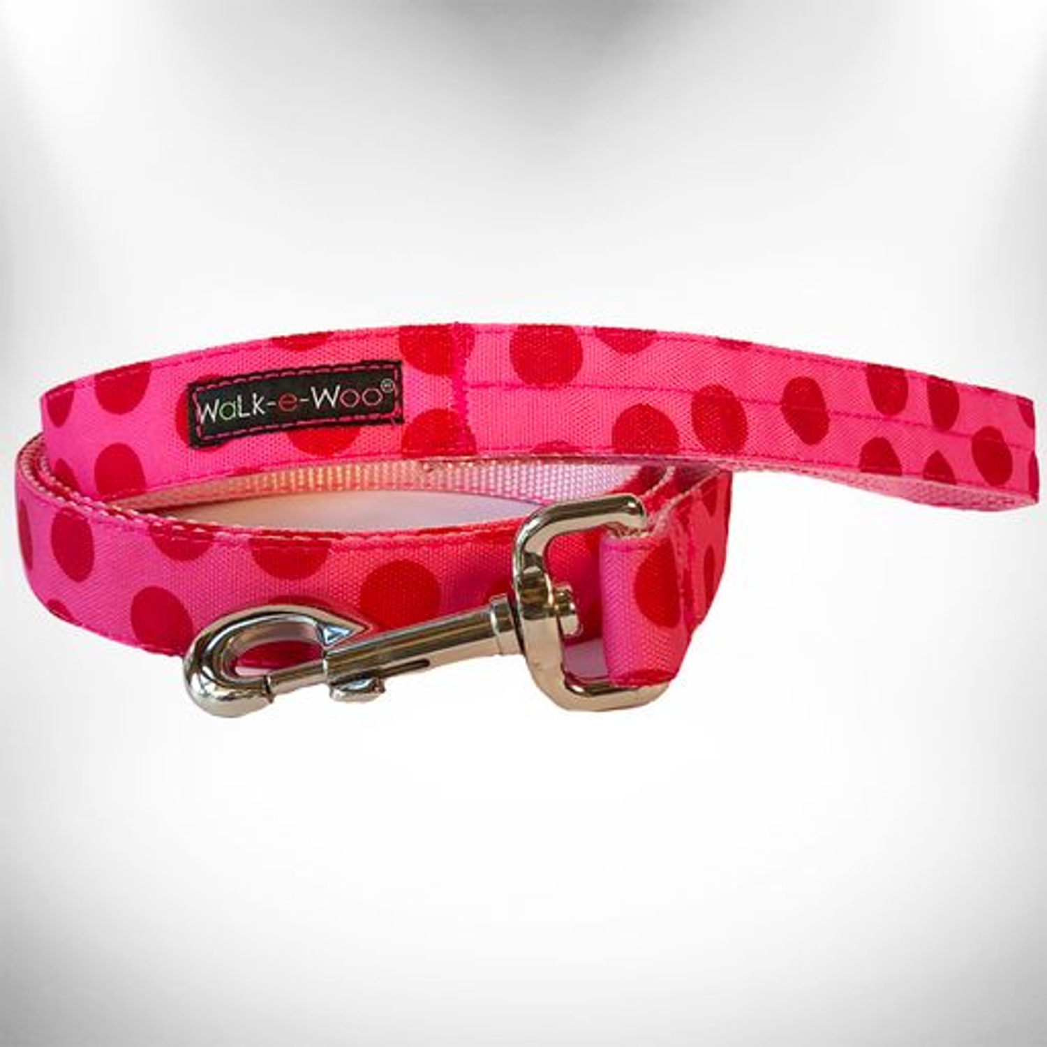 WalkeWoo Ltd Polka Dot Dog - Monotone Leads Dog Leads