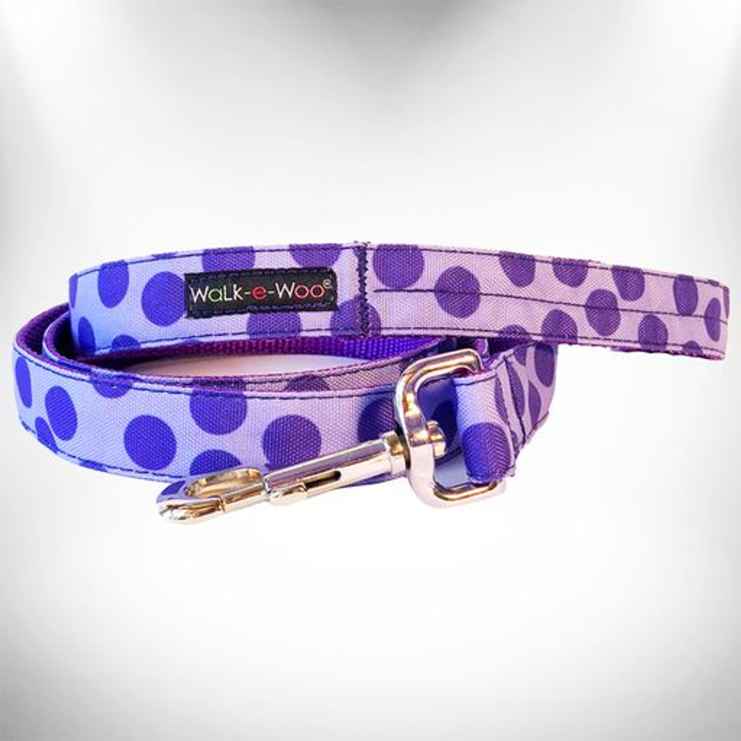 WalkeWoo Ltd Polka Dot Dog - Monotone Leads Dog Leads