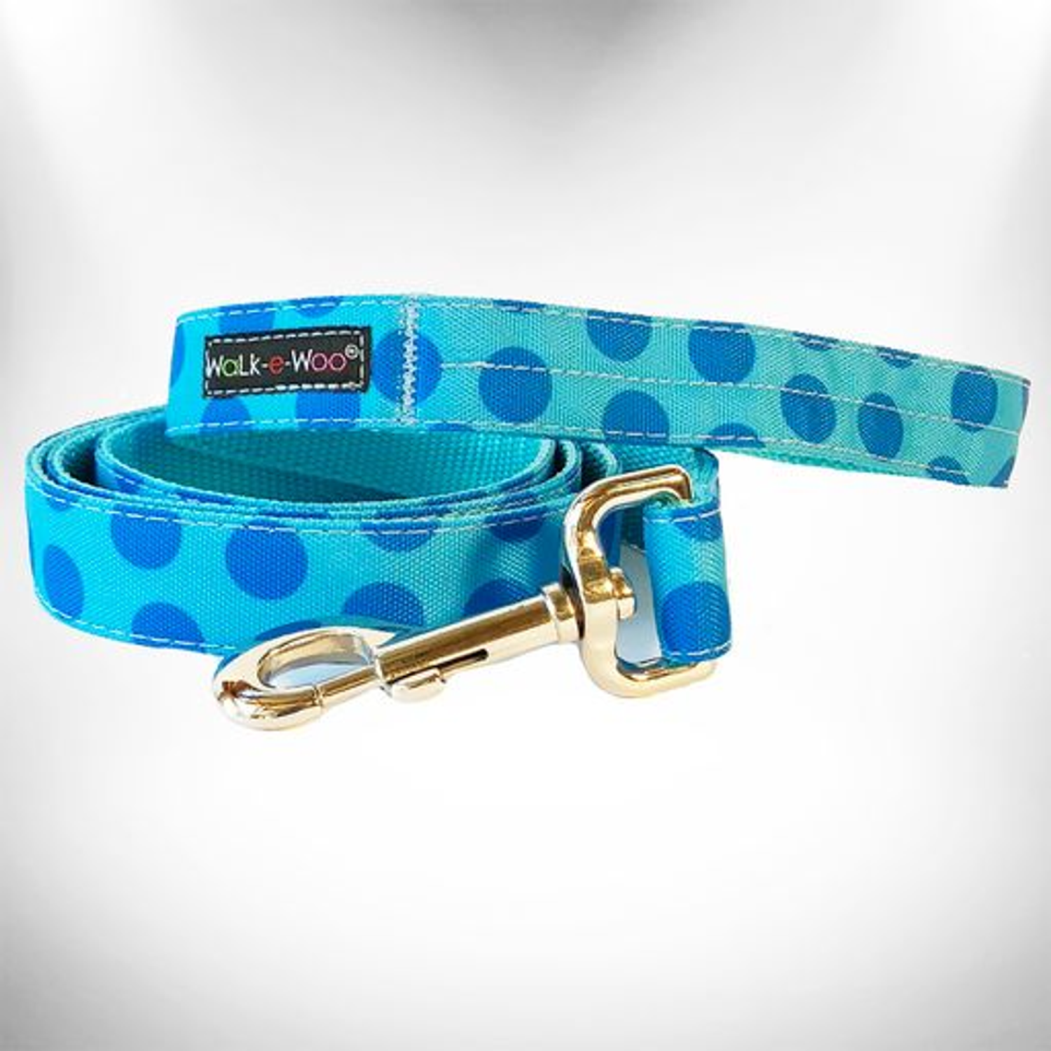 WalkeWoo Ltd Polka Dot Dog - Monotone Leads Dog Leads