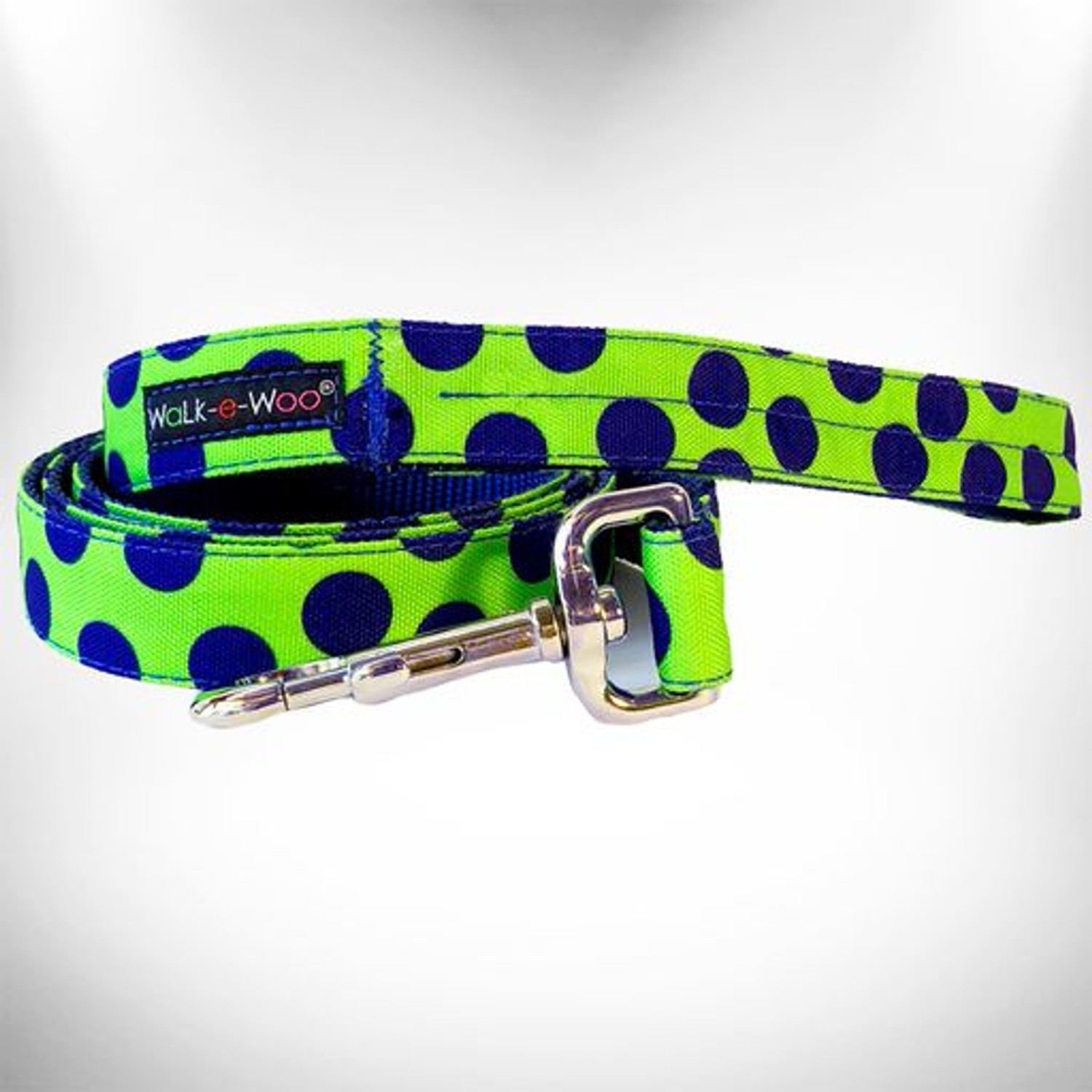 WalkeWoo Ltd Polka Dot Dog - Neon Leads Dog Leads