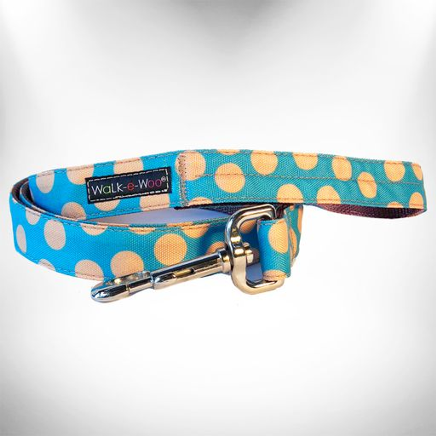 WalkeWoo Ltd Polka Dot Dog - Tan Dots Leads Dog Leads