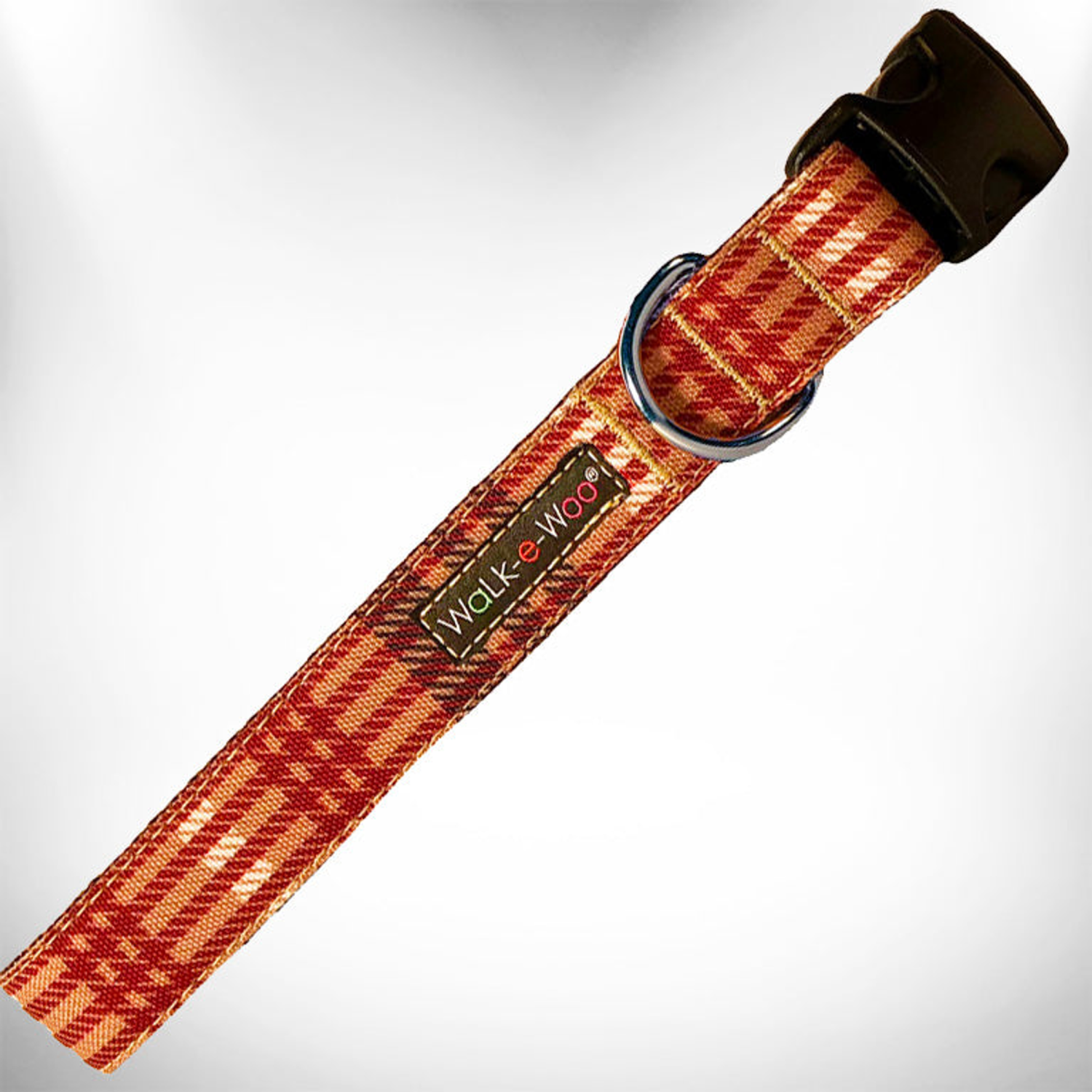 WalkeWoo Ltd Plaid Dog Collars Dog Collars