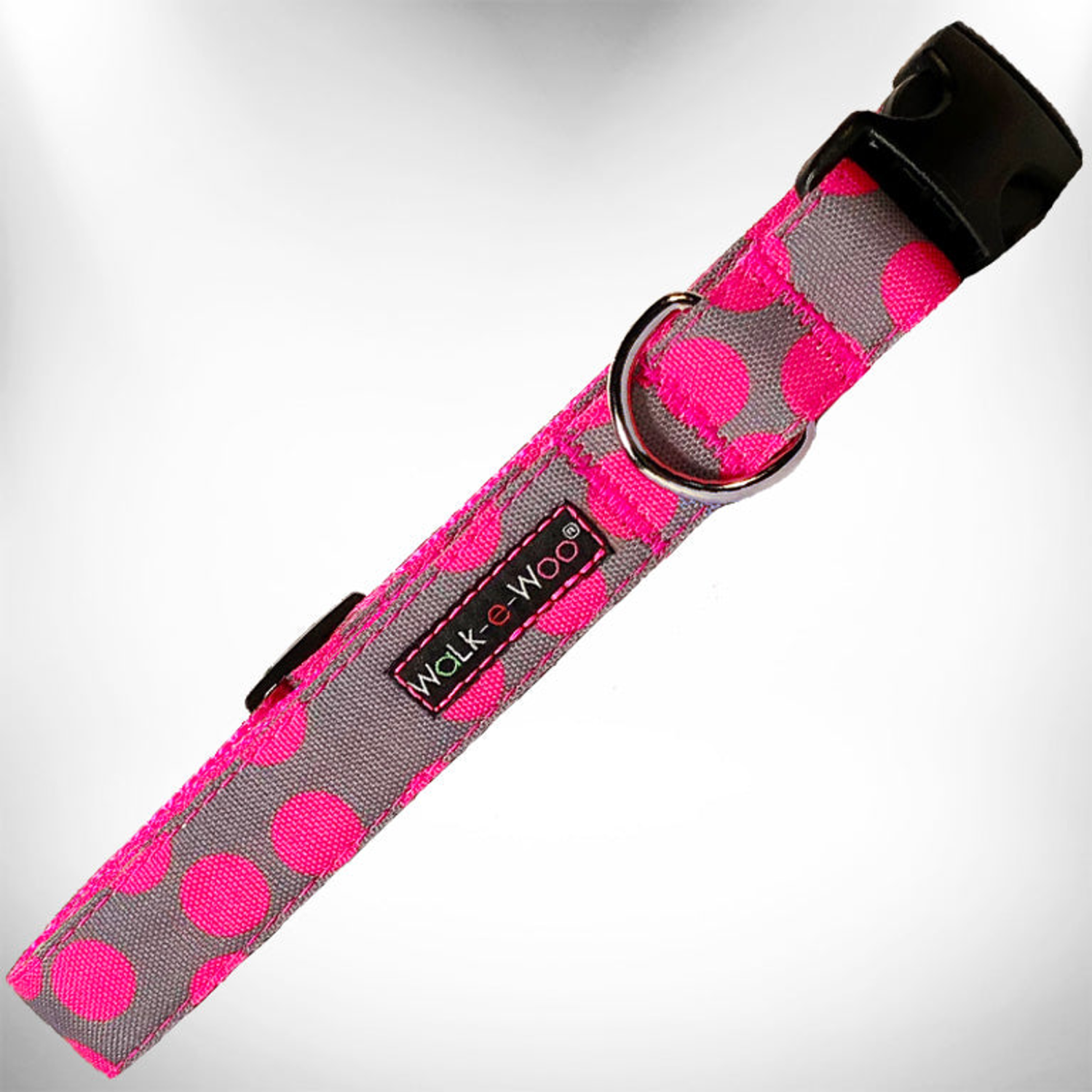 WalkeWoo Ltd Polka Dot Dog - Neon Collars Dog Collars
