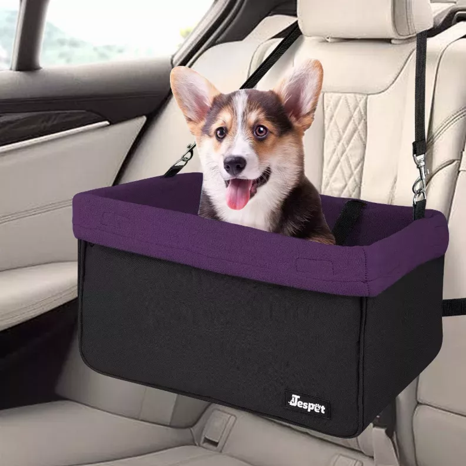 JESPET Inc JESPET & GOOPAWS Dog Booster Seats for Cars