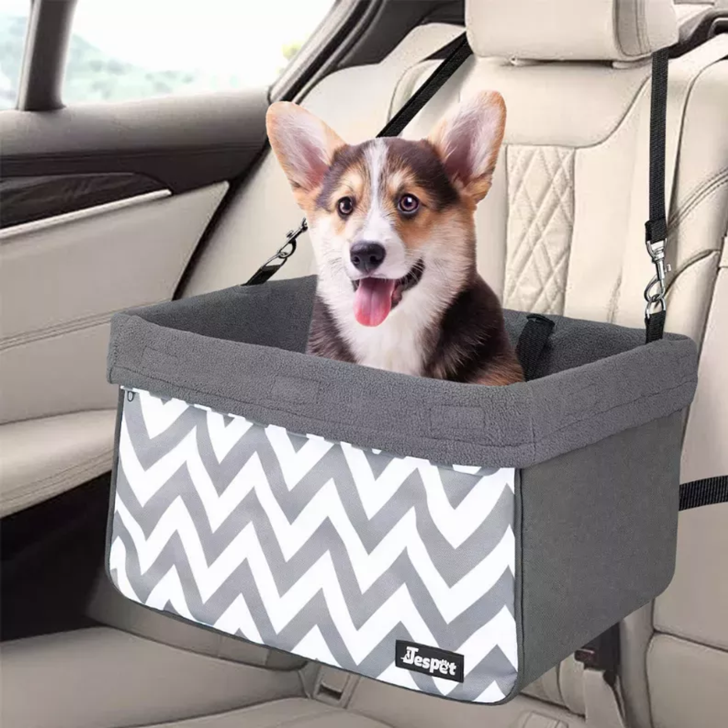 JESPET Inc JESPET & GOOPAWS Dog Booster Seats for Cars