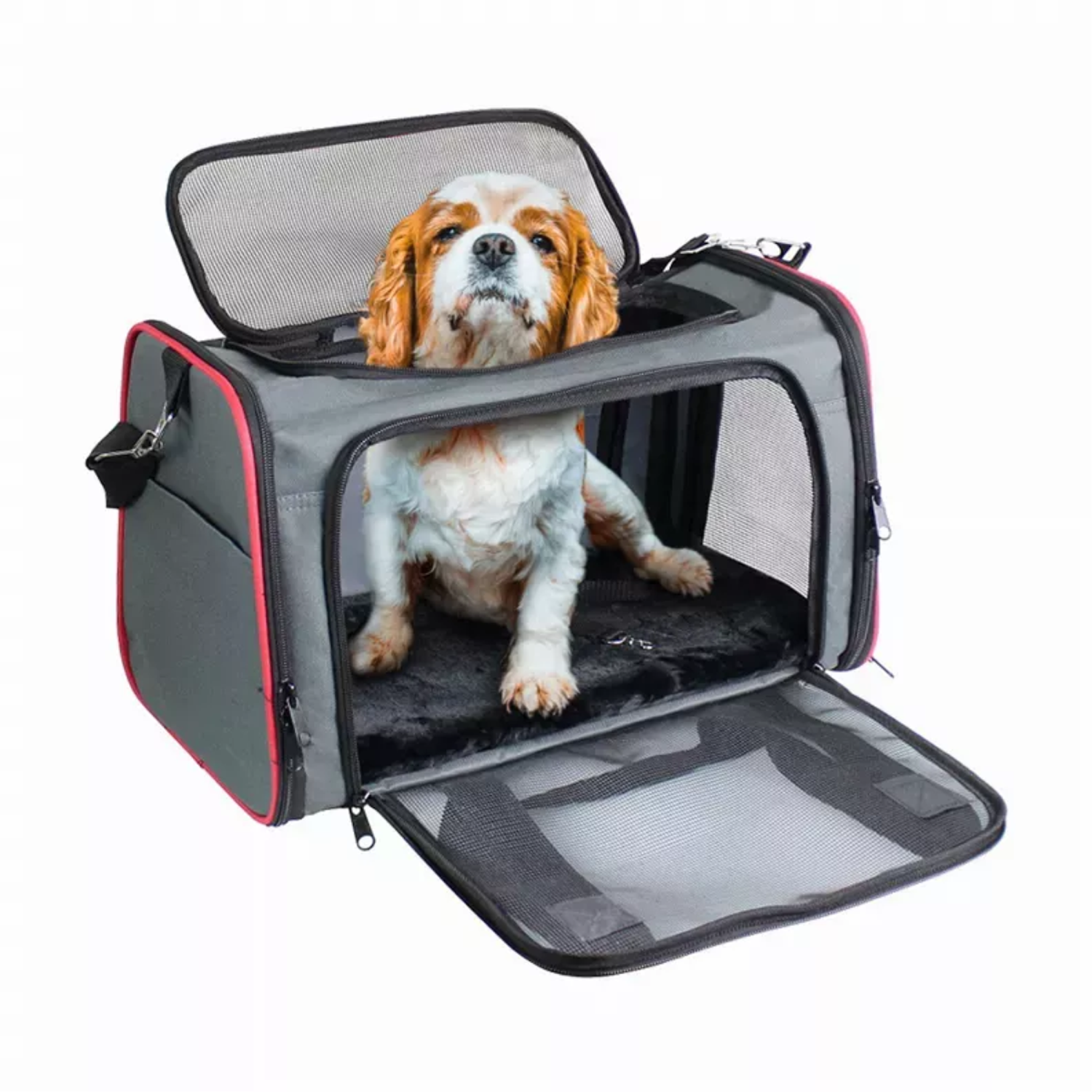 JESPET Inc GOOPAWS Soft-Sided Kennel Pet Carrier for Small Dogs