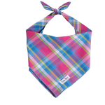 Louis Barx Colorful Plaid Bandana Dog Bandana