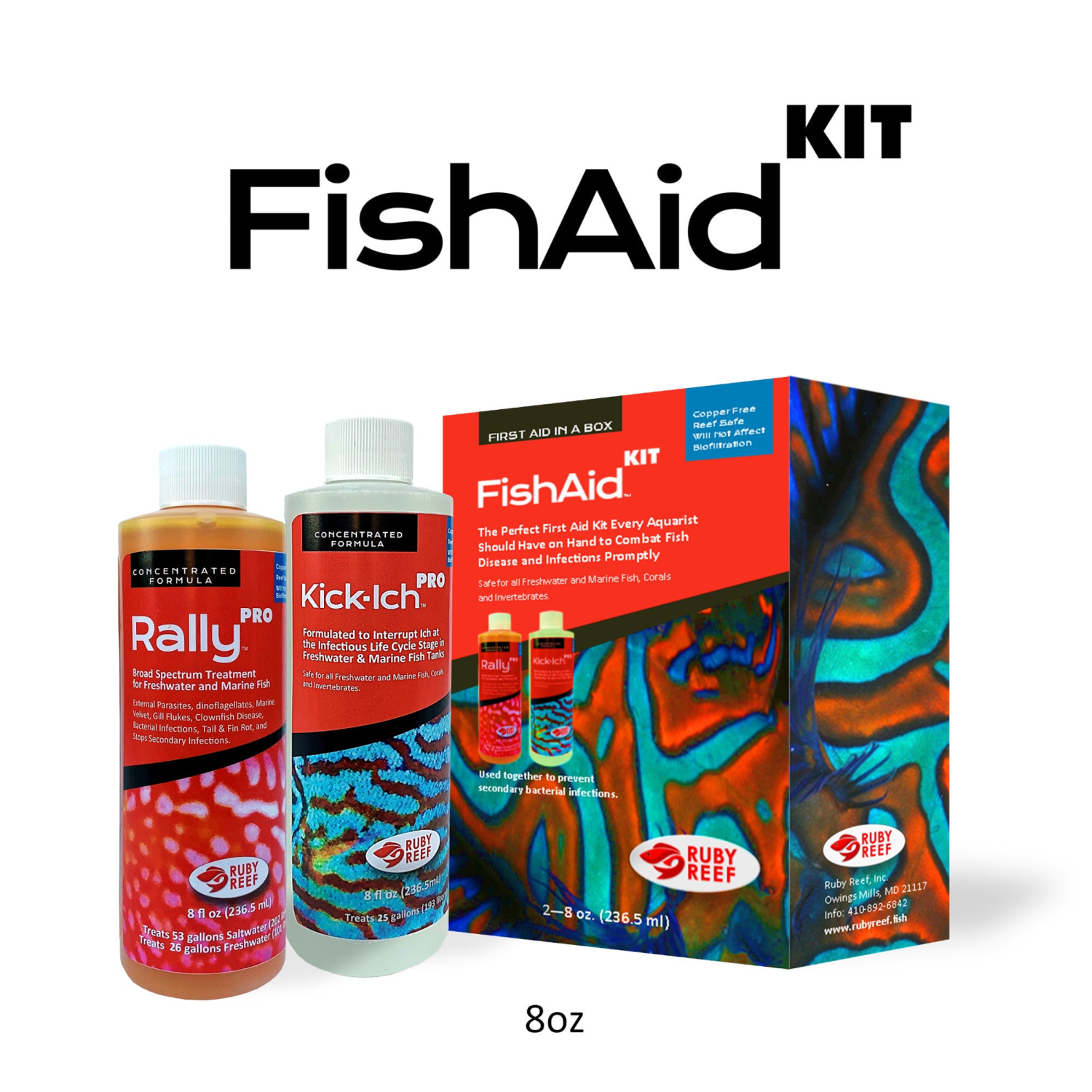 Ruby Reef FishAid KIT Aquarium Treatments