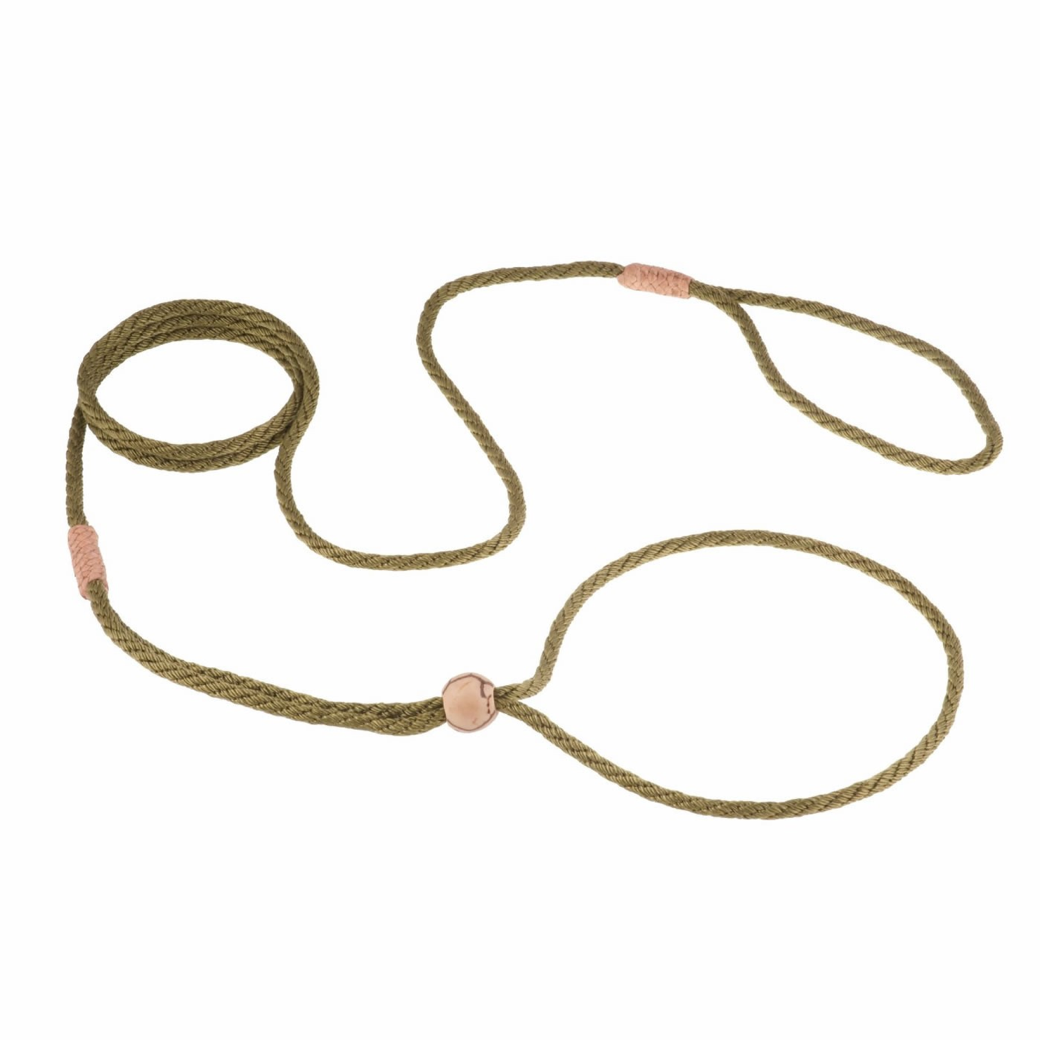 Alvalley LLC Nylon Adjustable Loop Lead (52in x 1/8in or 4mm) Dog Leashes
