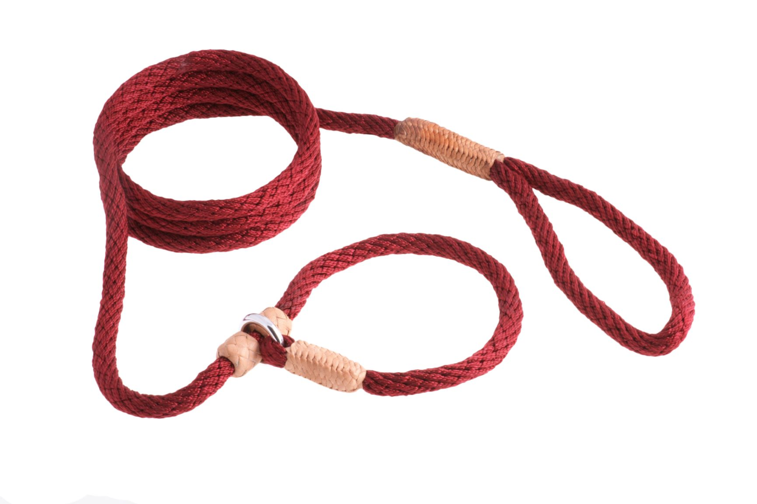 Alvalley LLC Nylon Slip Leash With 2 Stoppers (6ft  x 5/16in or 8mm) Dog Leashes