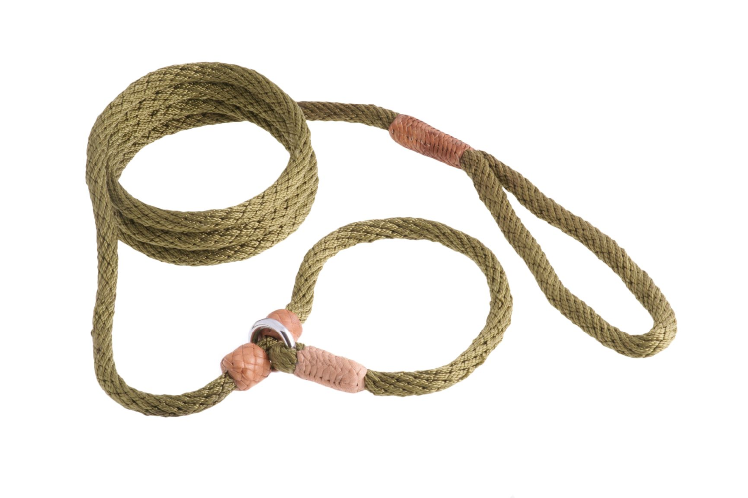 Alvalley LLC Nylon Slip Leash With 2 Stoppers (6ft  x 5/16in or 8mm) Dog Leashes