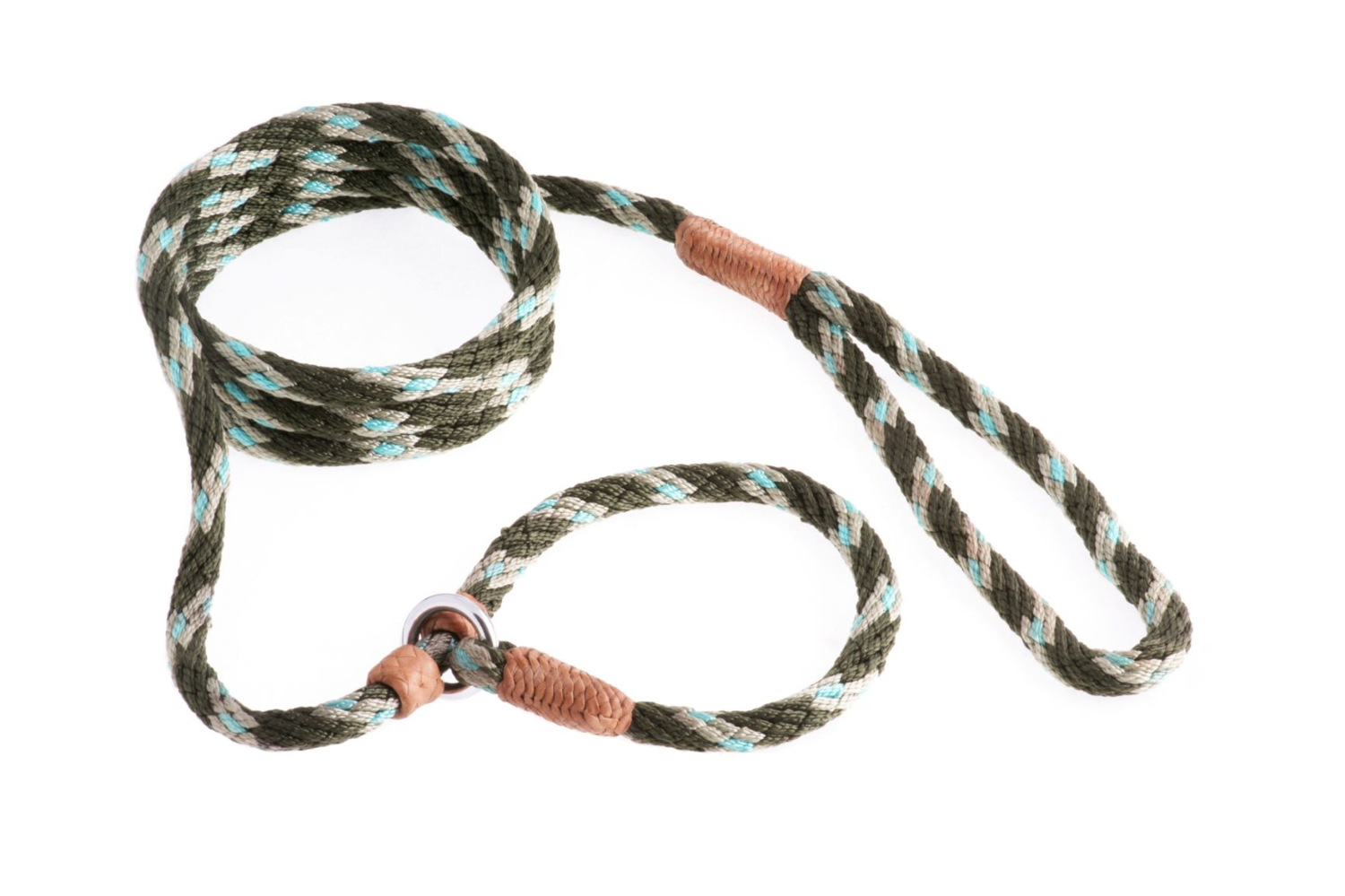 Alvalley LLC Nylon Slip Leash With 2 Stoppers (6ft  x 5/16in or 8mm) Dog Leashes