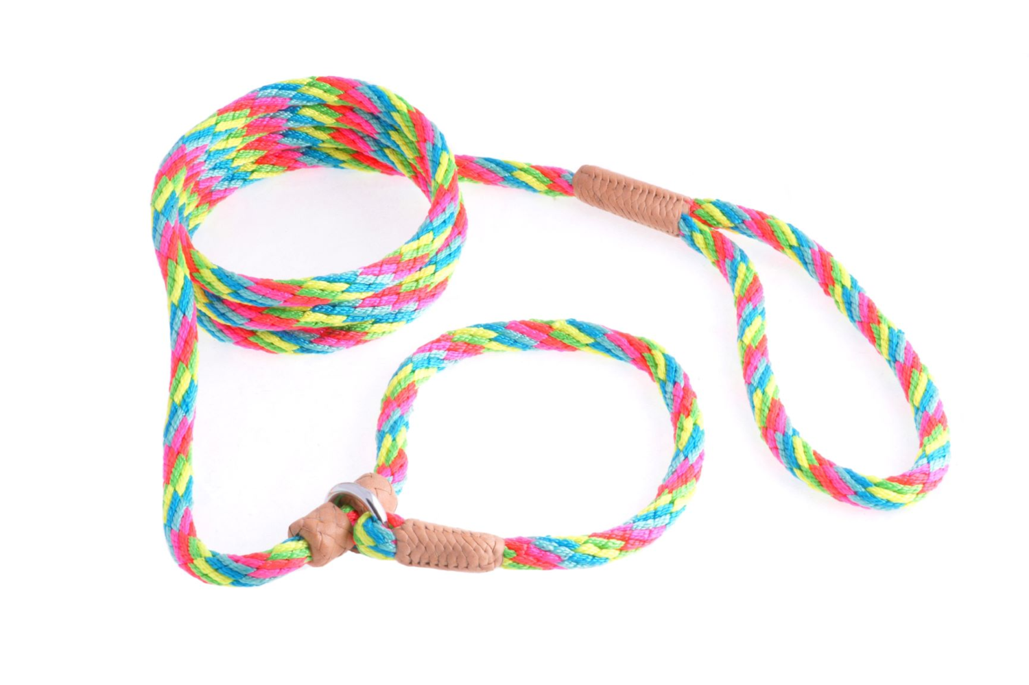 Alvalley LLC Nylon Slip Leash With 2 Stoppers (6ft  x 5/16in or 8mm) Dog Leashes