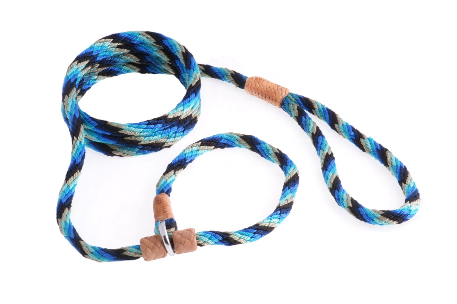 Alvalley LLC Nylon Slip Leash With 2 Stoppers (6ft  x 5/16in or 8mm) Dog Leashes