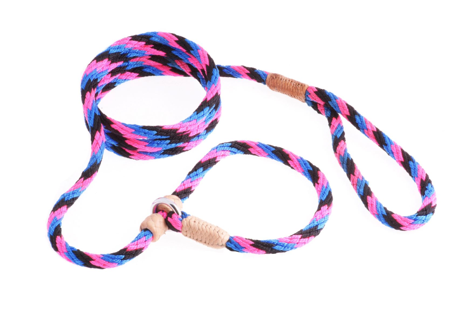 Alvalley LLC Nylon Slip Leash With 2 Stoppers (6ft  x 5/16in or 8mm) Dog Leashes