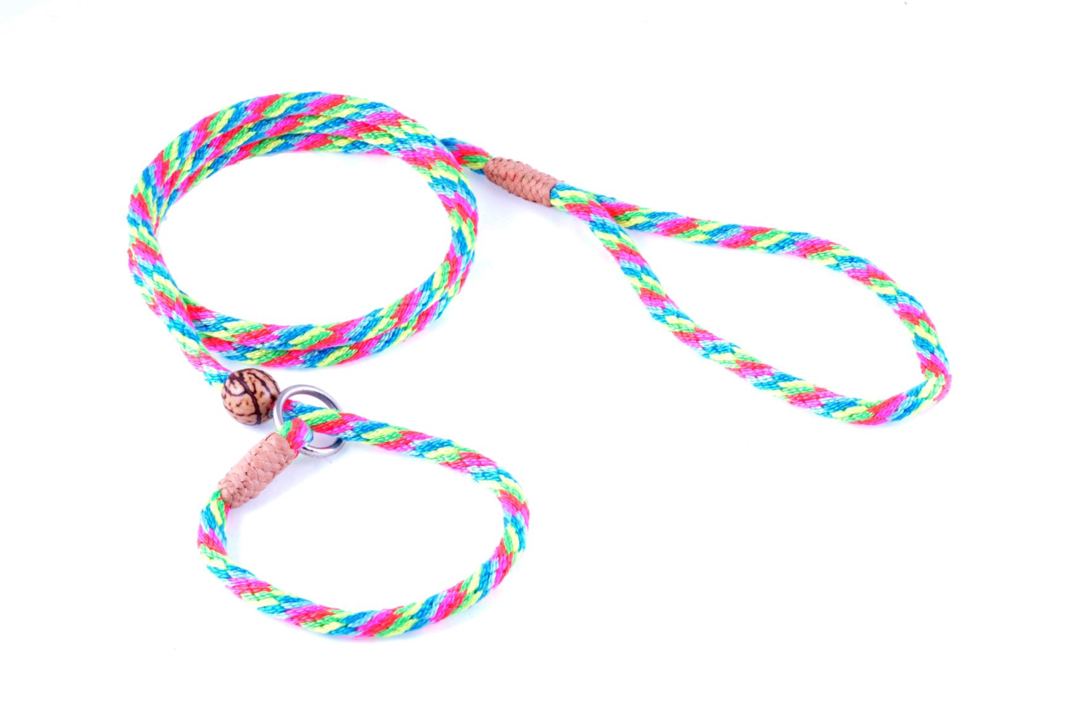 Alvalley LLC Nylon Slip Lead With Stopper (4 ft  x 1/4in or 6mm) Dog Leashes