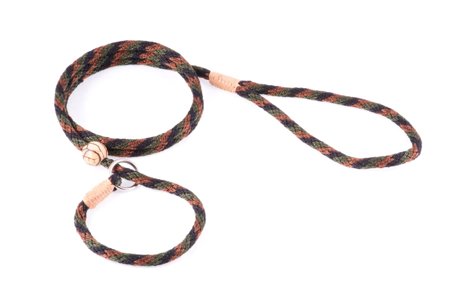 Alvalley LLC Nylon Slip Lead With Stopper (4 ft  x 1/4in or 6mm) Dog Leashes