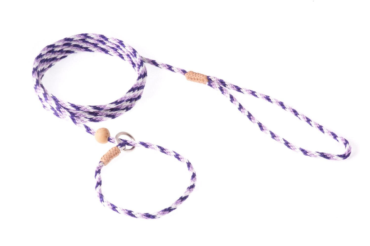 Alvalley LLC Nylon Slip Lead With Stopper (6 ft  x 1/8in or 4mm) Dog Leashes