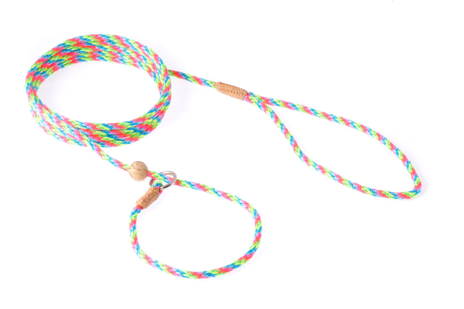 Alvalley LLC Nylon Slip Lead With Stopper (6 ft  x 1/8in or 4mm) Dog Leashes