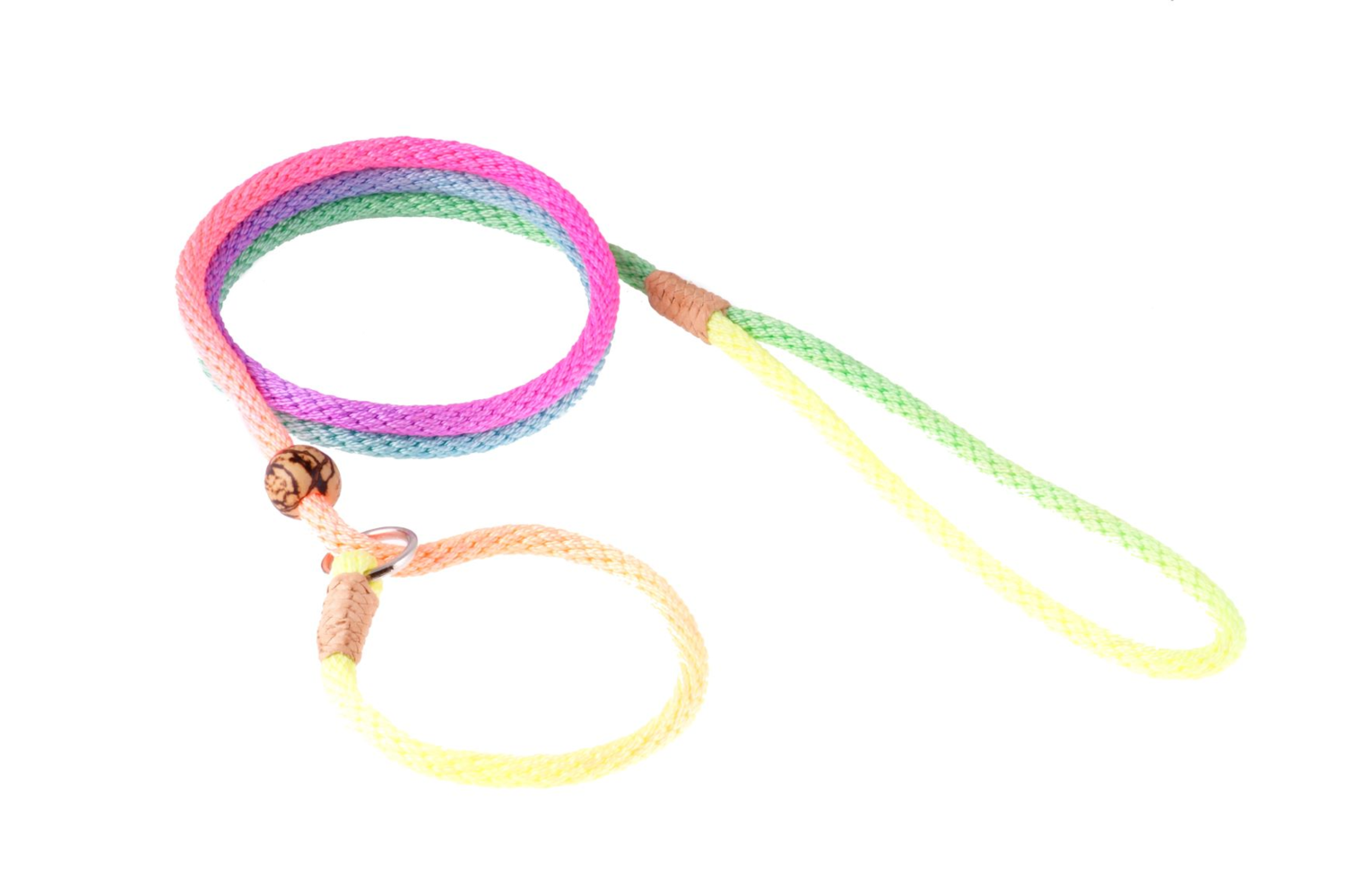 Alvalley LLC Nylon Slip Lead With Stopper (4 ft  x 1/8in or 4mm) Dog Leashes