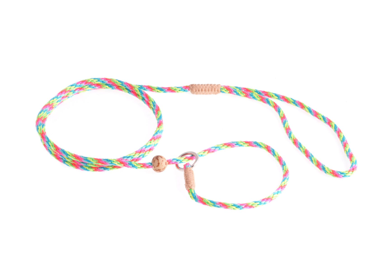 Alvalley LLC Nylon Slip Lead With Stopper (4 ft  x 1/8in or 4mm) Dog Leashes