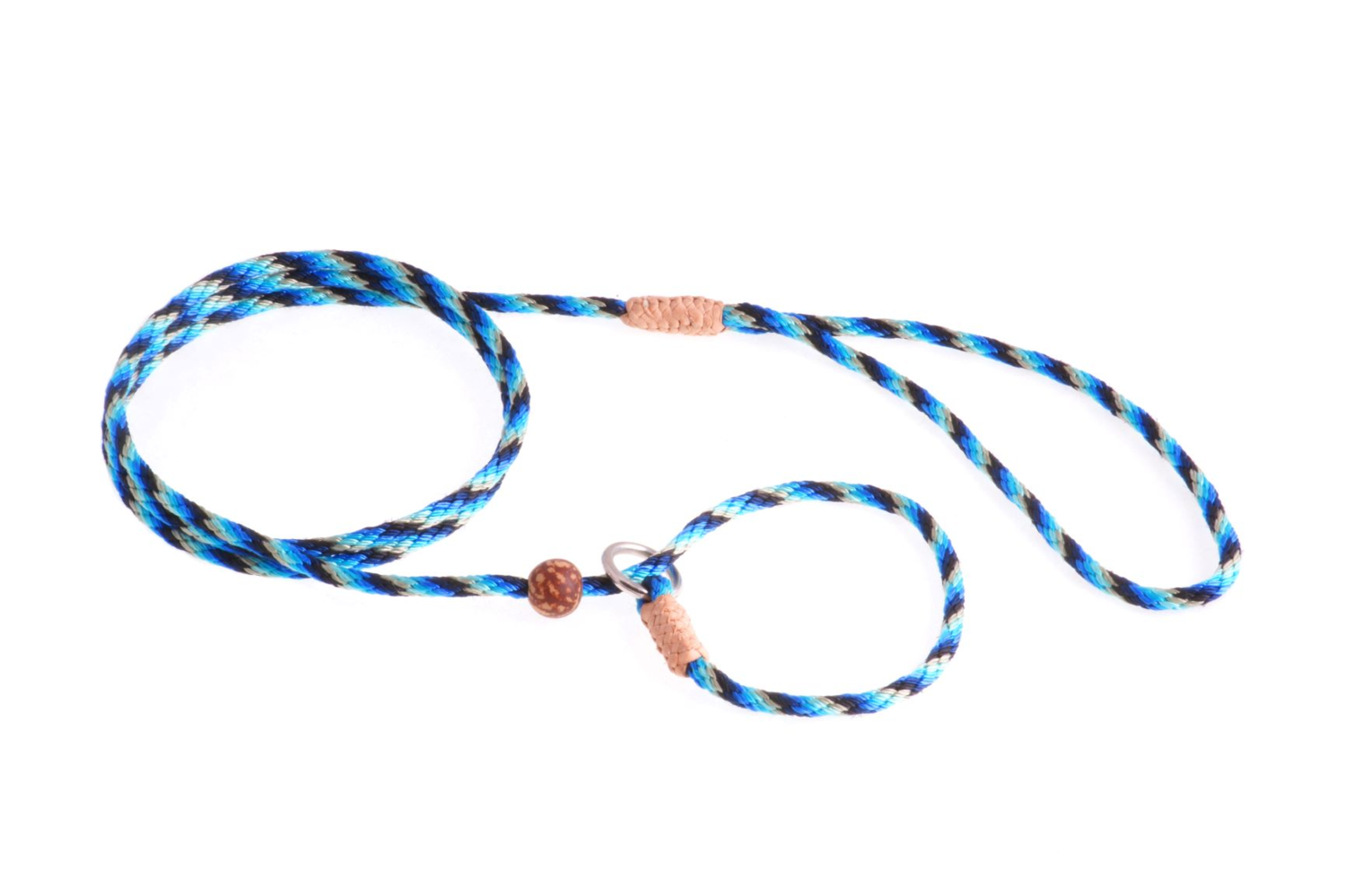 Alvalley LLC Nylon Slip Lead With Stopper (4 ft  x 1/8in or 4mm) Dog Leashes