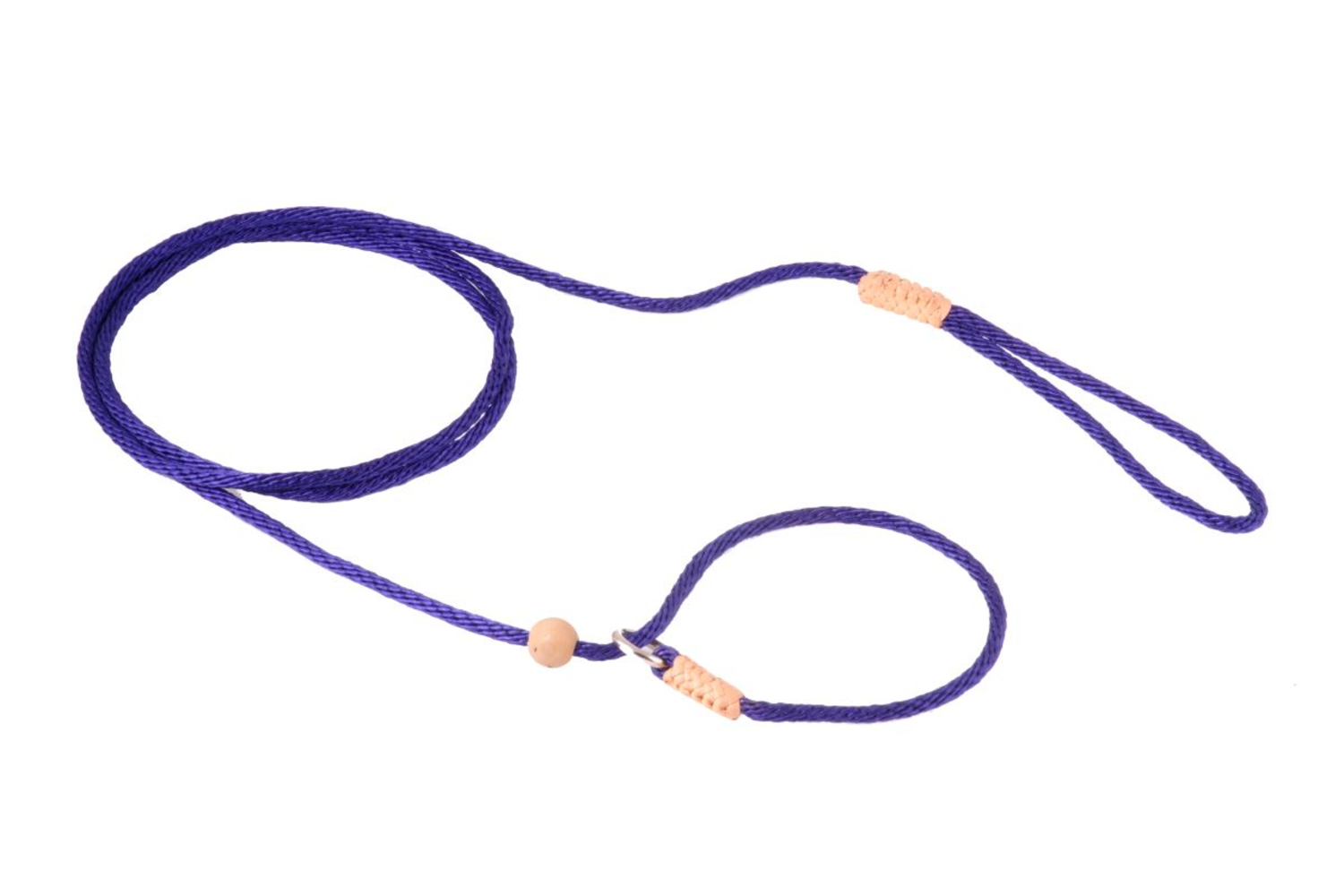 Alvalley LLC Nylon Slip Lead With Stopper (4 ft  x 1/16 or 2 mm) Dog Leashes