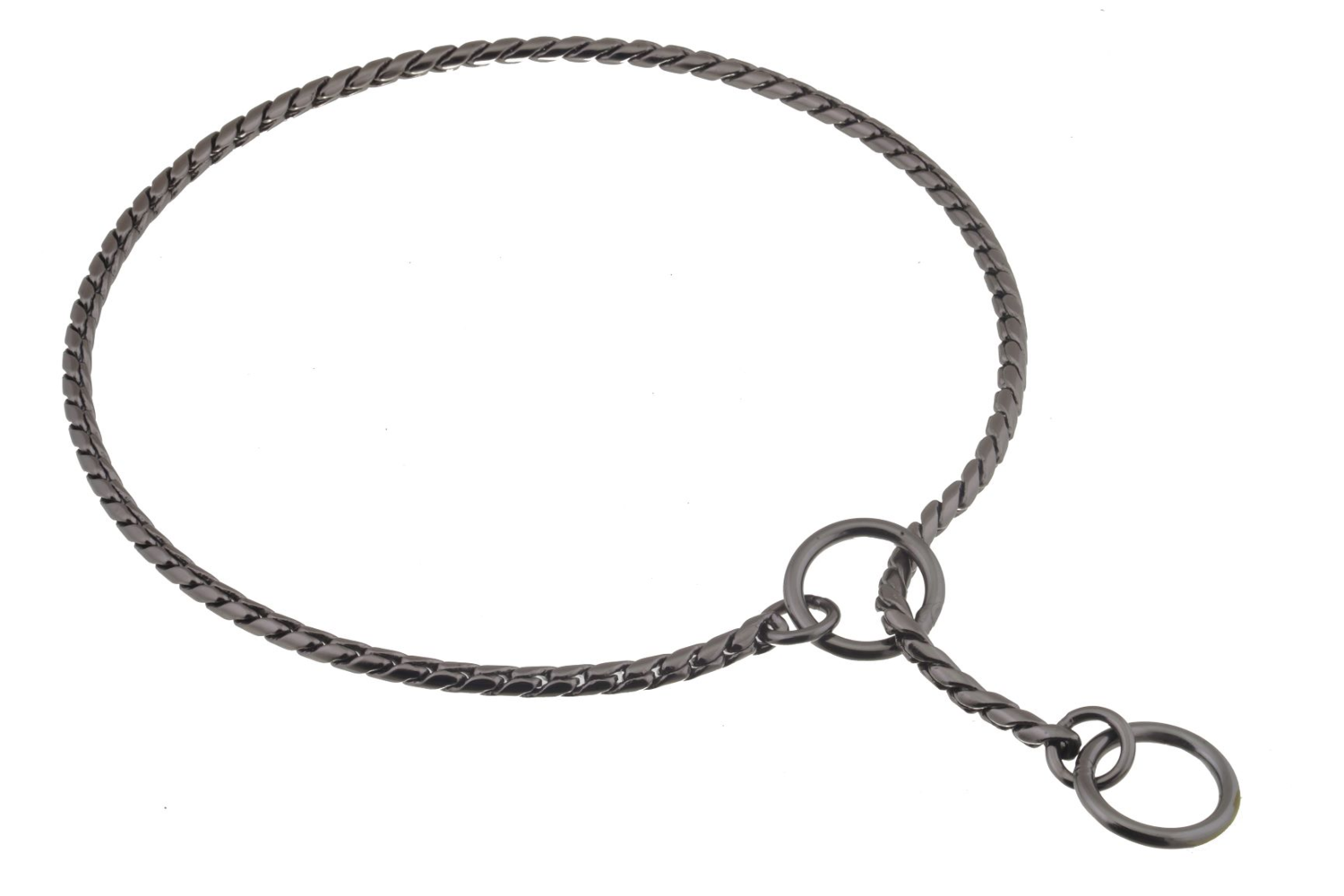 Alvalley LLC Slip Snake Show Chain Collar (20 in x 5.5mm) Dog Collars
