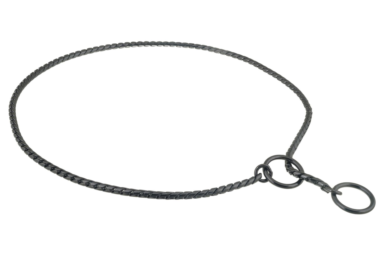 Alvalley LLC Slip Snake Show Chain Collar (16 in x 3.8mm) Dog Collars