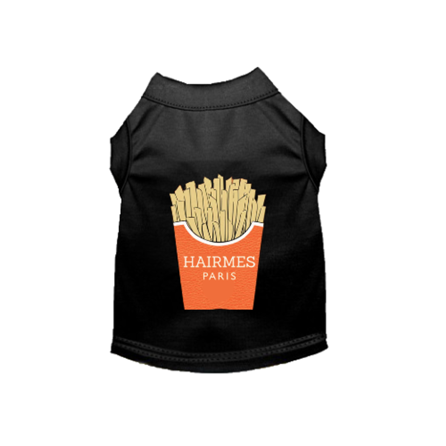 Bark Fifth Avenue A Side of Hairmes French Fries Dog Shirt Dog Clothes