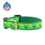 Threaded Pear LLC Shamrock Collar or Leash Dog Collars