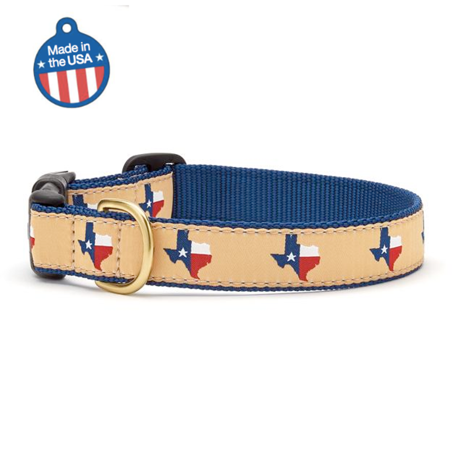 Threaded Pear LLC Texas Collar or Leash Dog Collars