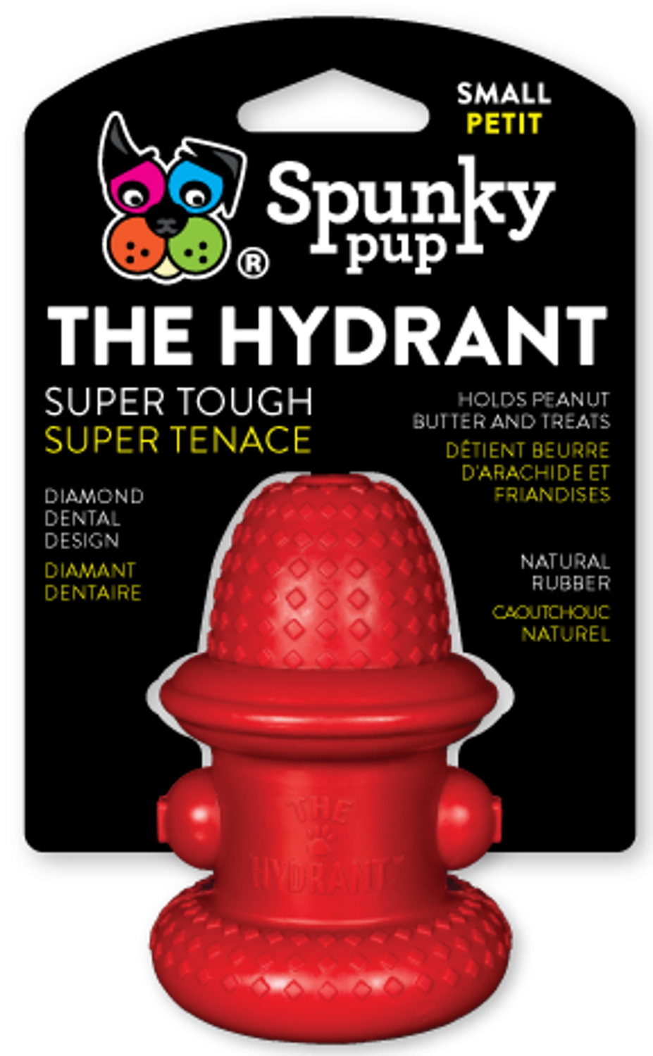 Spunky Pup Dog Toys Rubber Hydrant Dog Toys