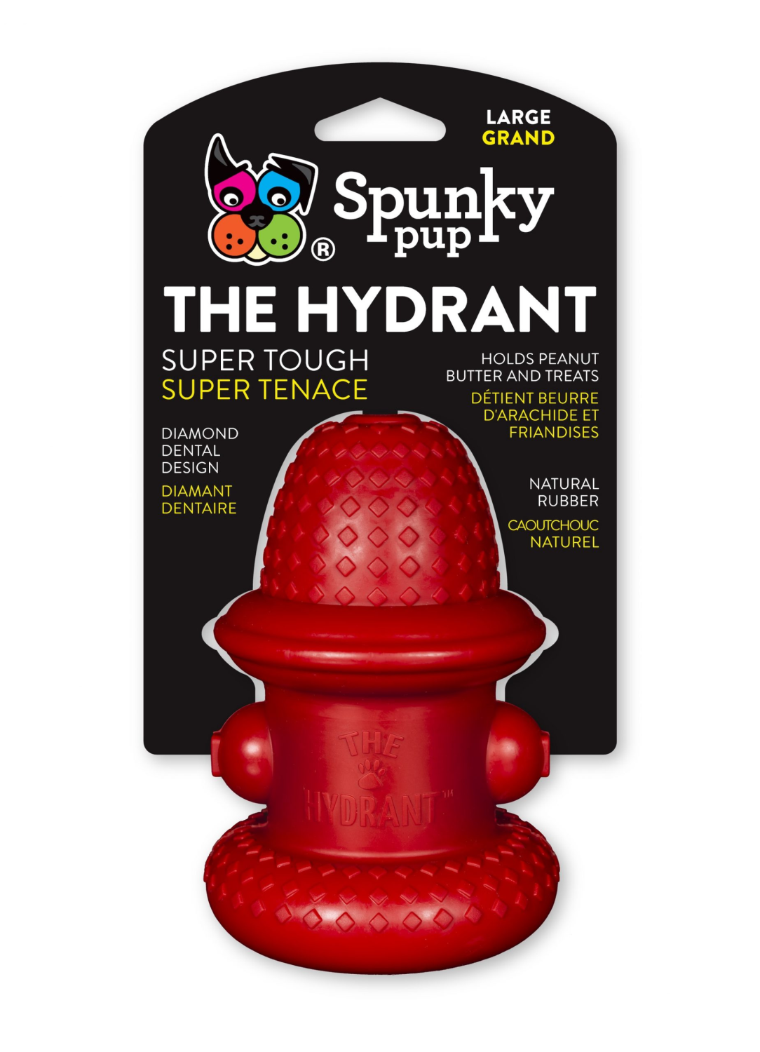 Spunky Pup Dog Toys Rubber Hydrant Dog Toys
