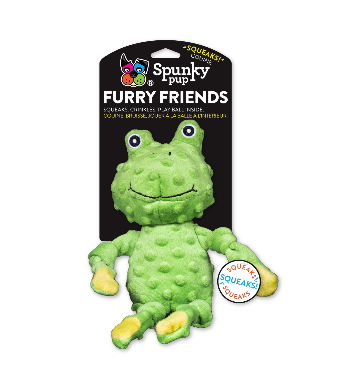 Spunky Pup Dog Toys Furry Friends Plush Toys Dog Toys