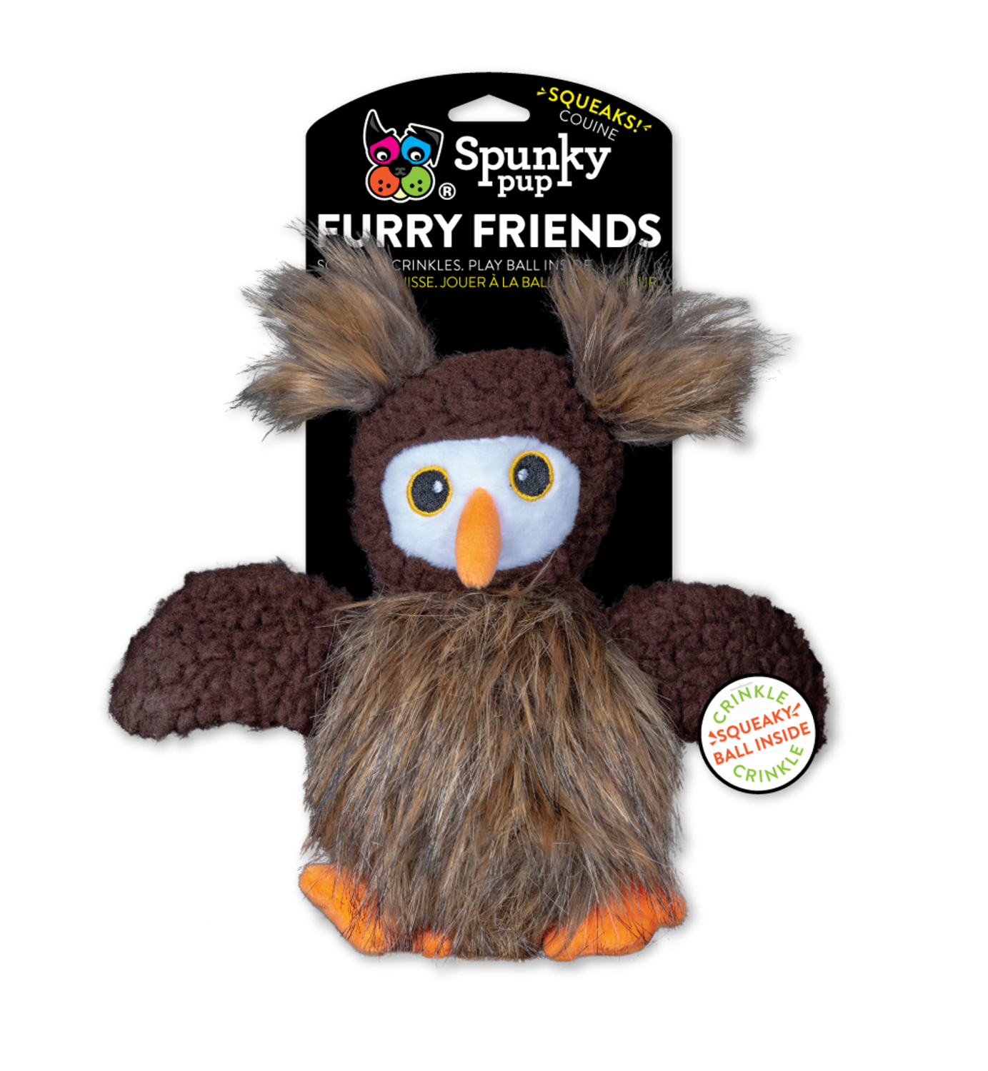 Spunky Pup Dog Toys Furry Friends Plush Toys Dog Toys