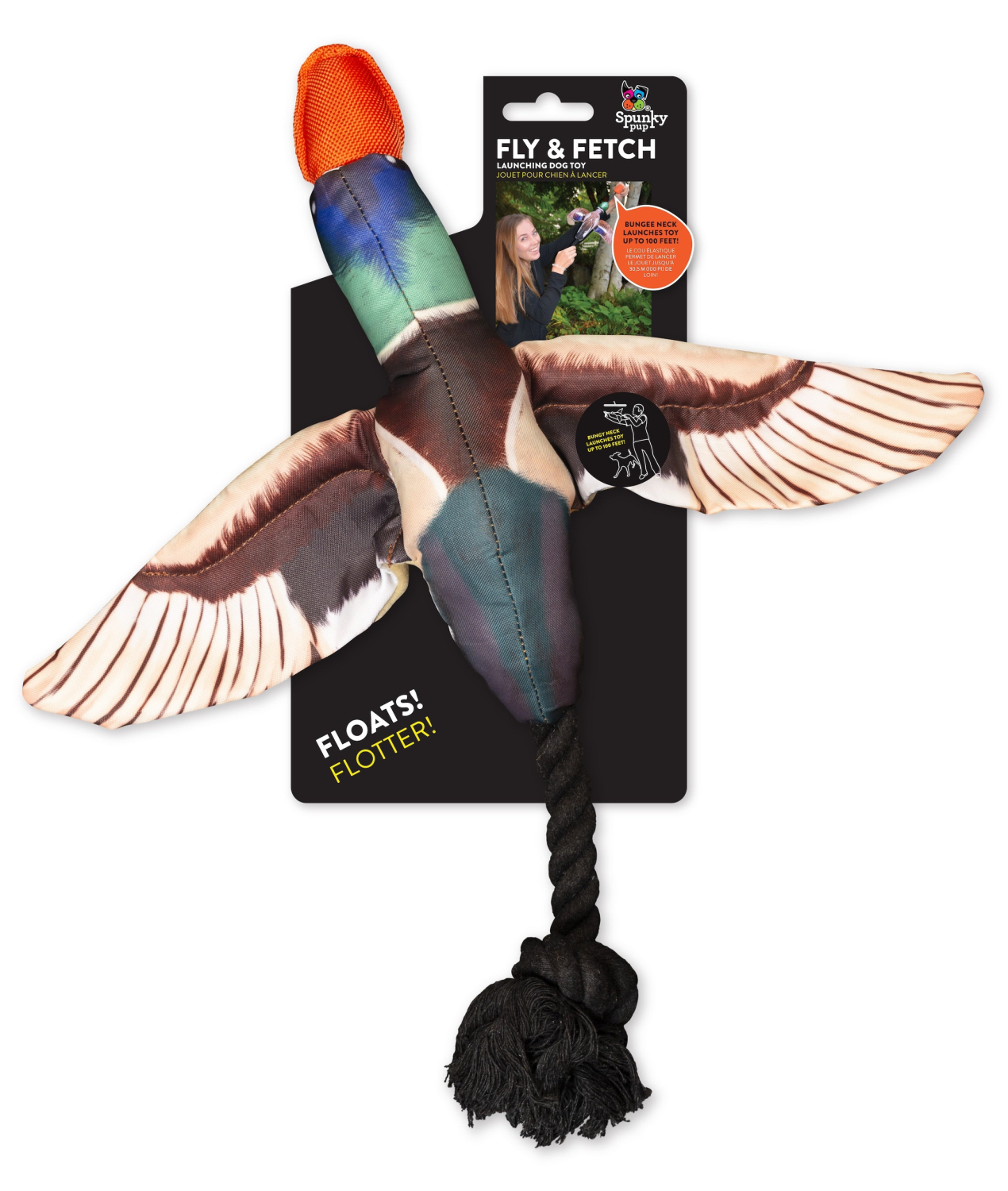 Spunky Pup Dog Toys Fly & Fetch Launching Toys Dog Toys